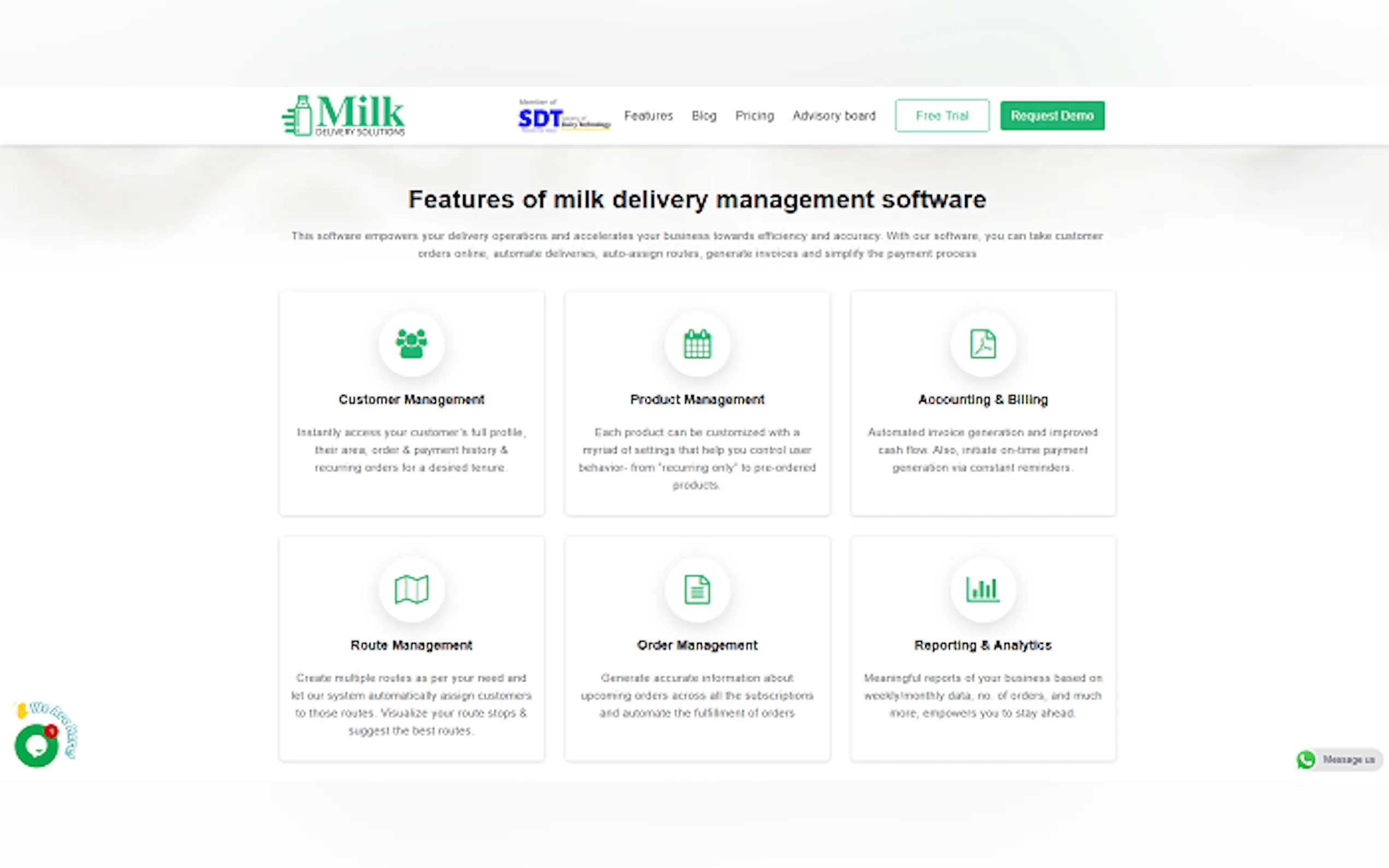 Screenshot 2 of Mobile App For Milk Delivery