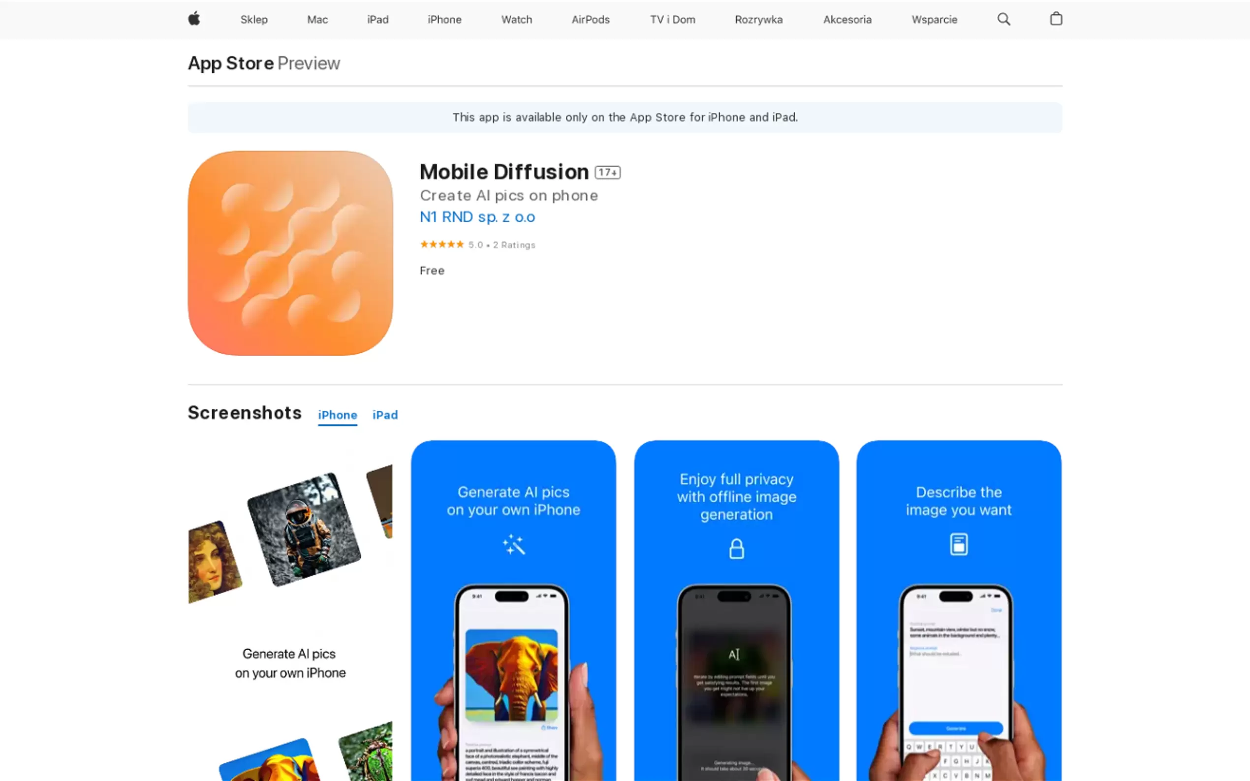 Mobile Diffusion
