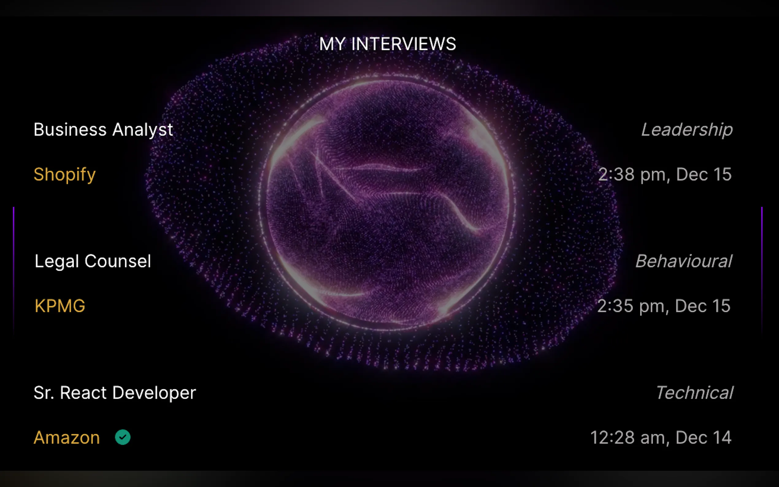 Screenshot 2 of Mock Interviewer AI