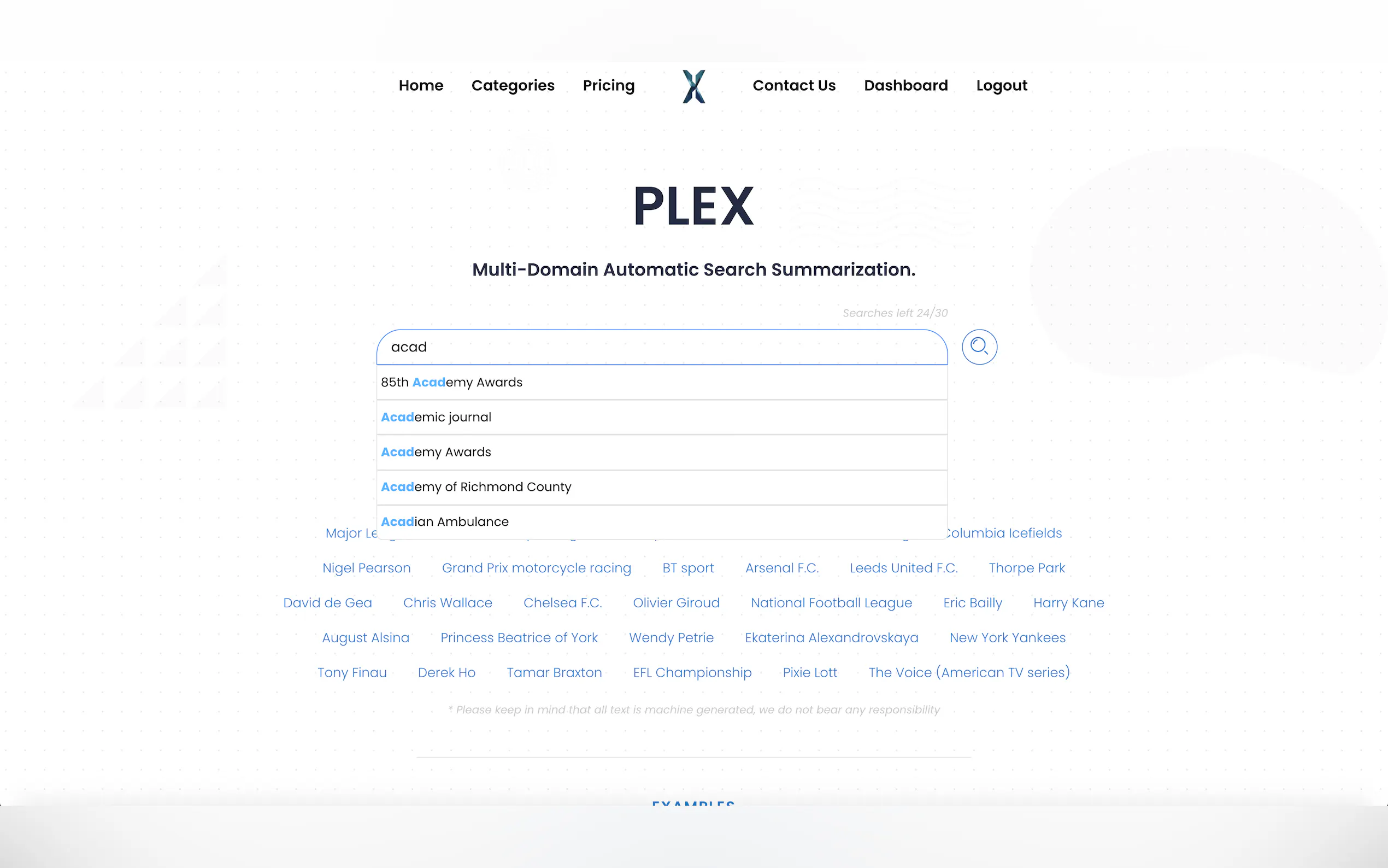 Multi-Domain Automatic Summarization