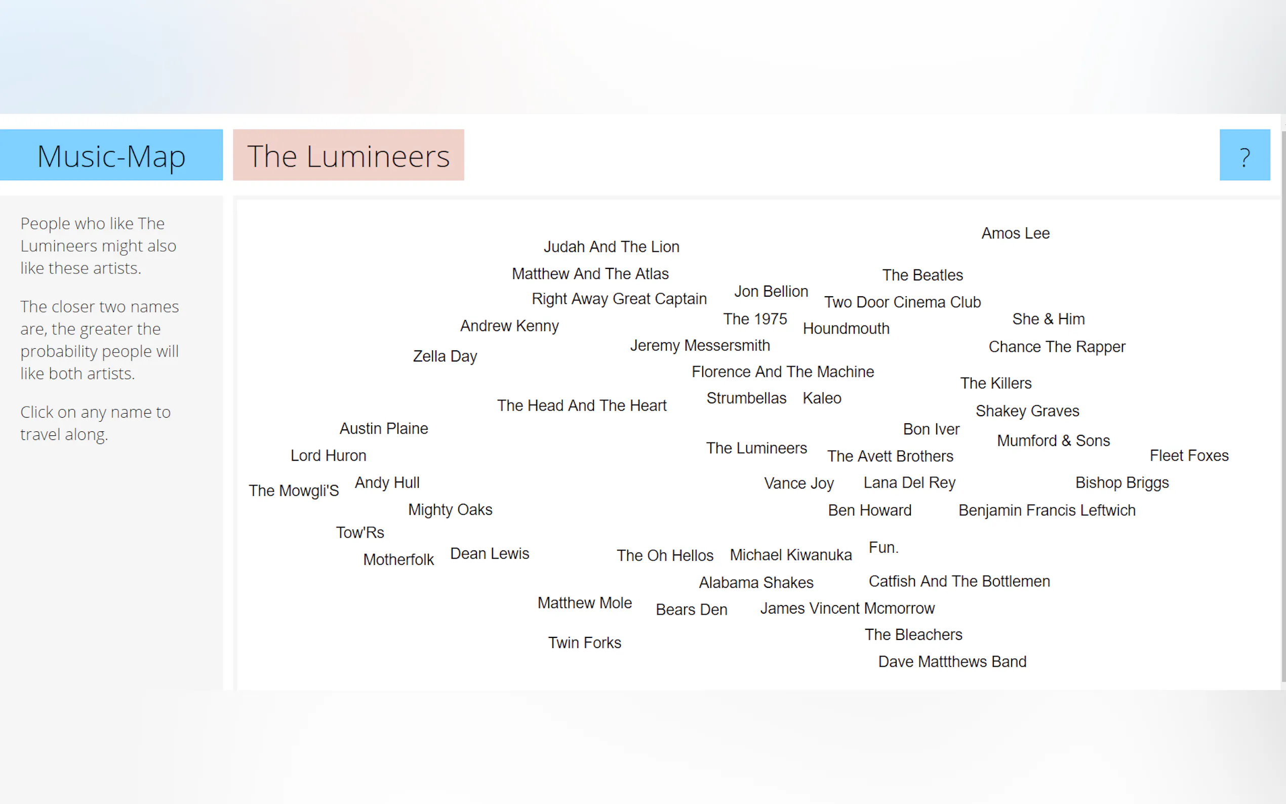 Screenshot 4 of Music Map