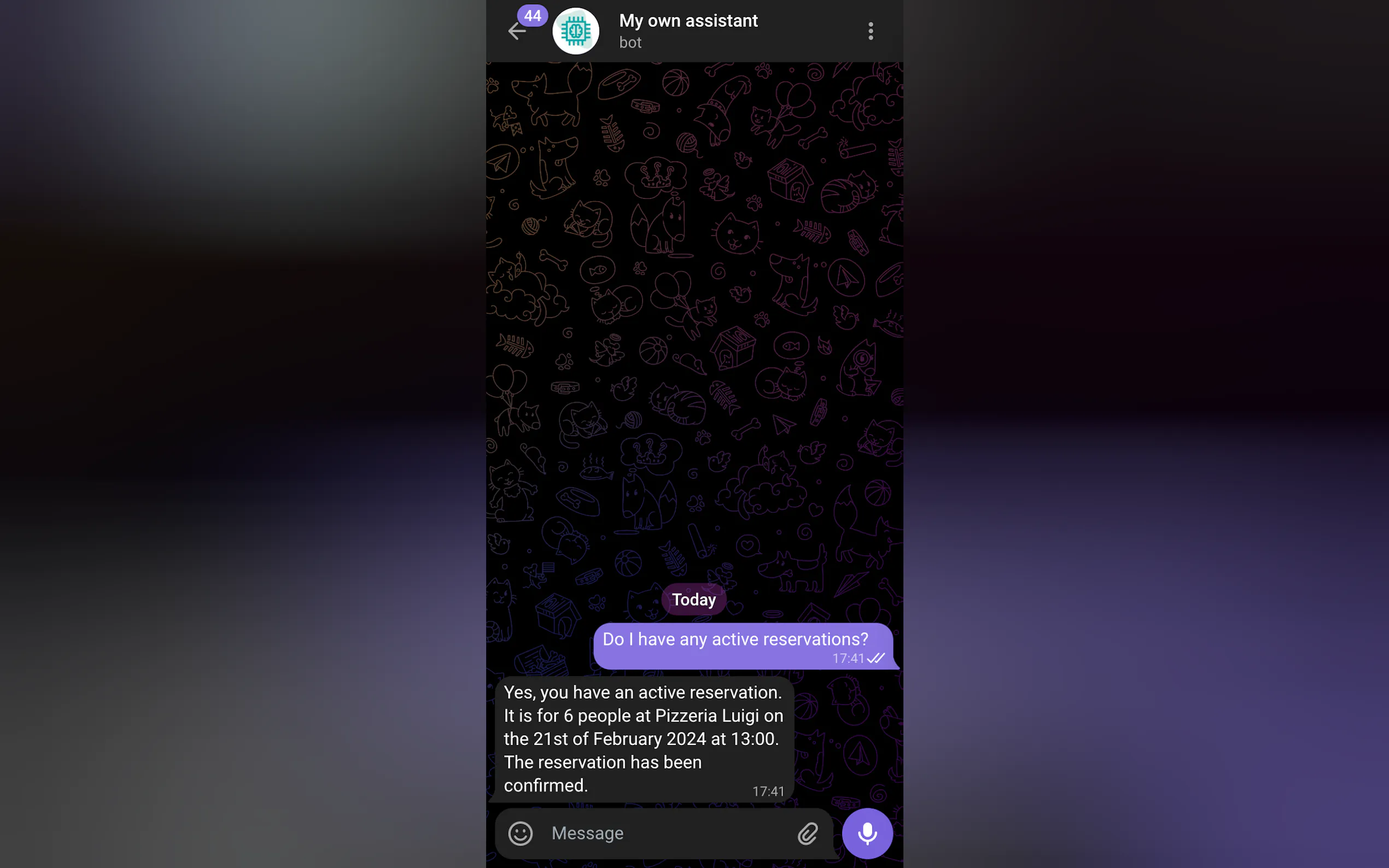 Screenshot 3 of My own assistant