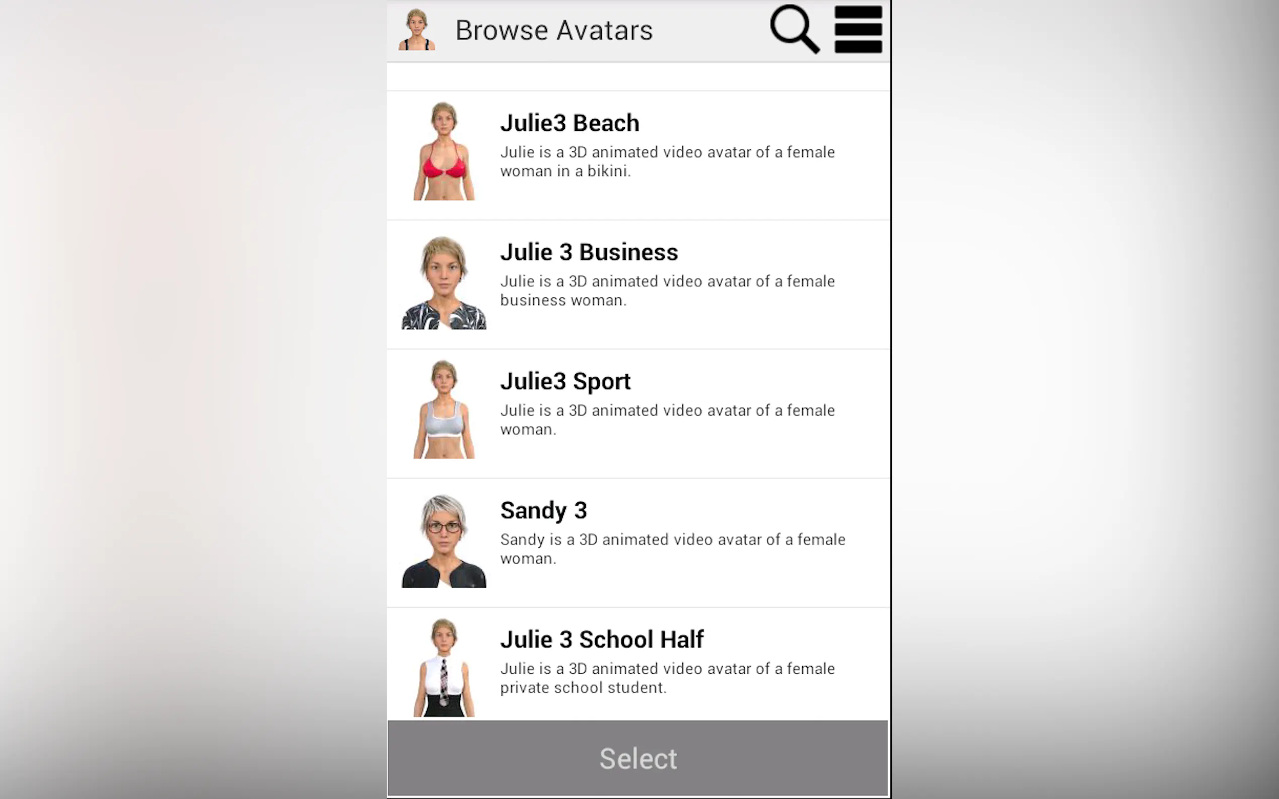 My Virtual Girlfriend Julie
