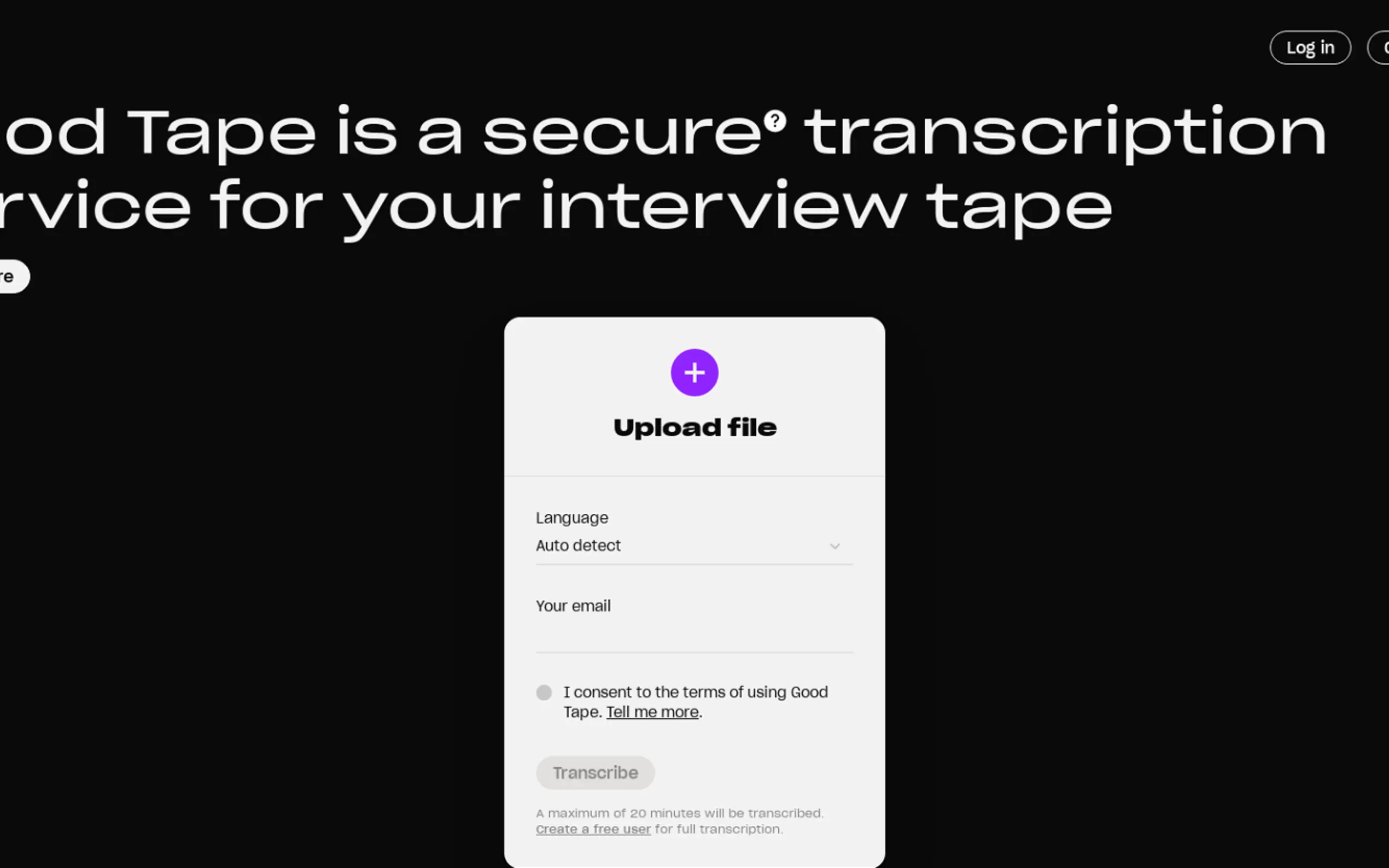 Mygoodtape