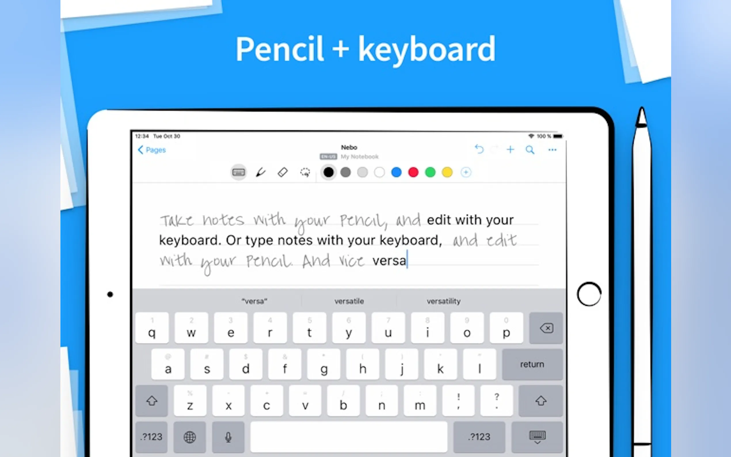 Screenshot 6 of Nebo: professional note-taking