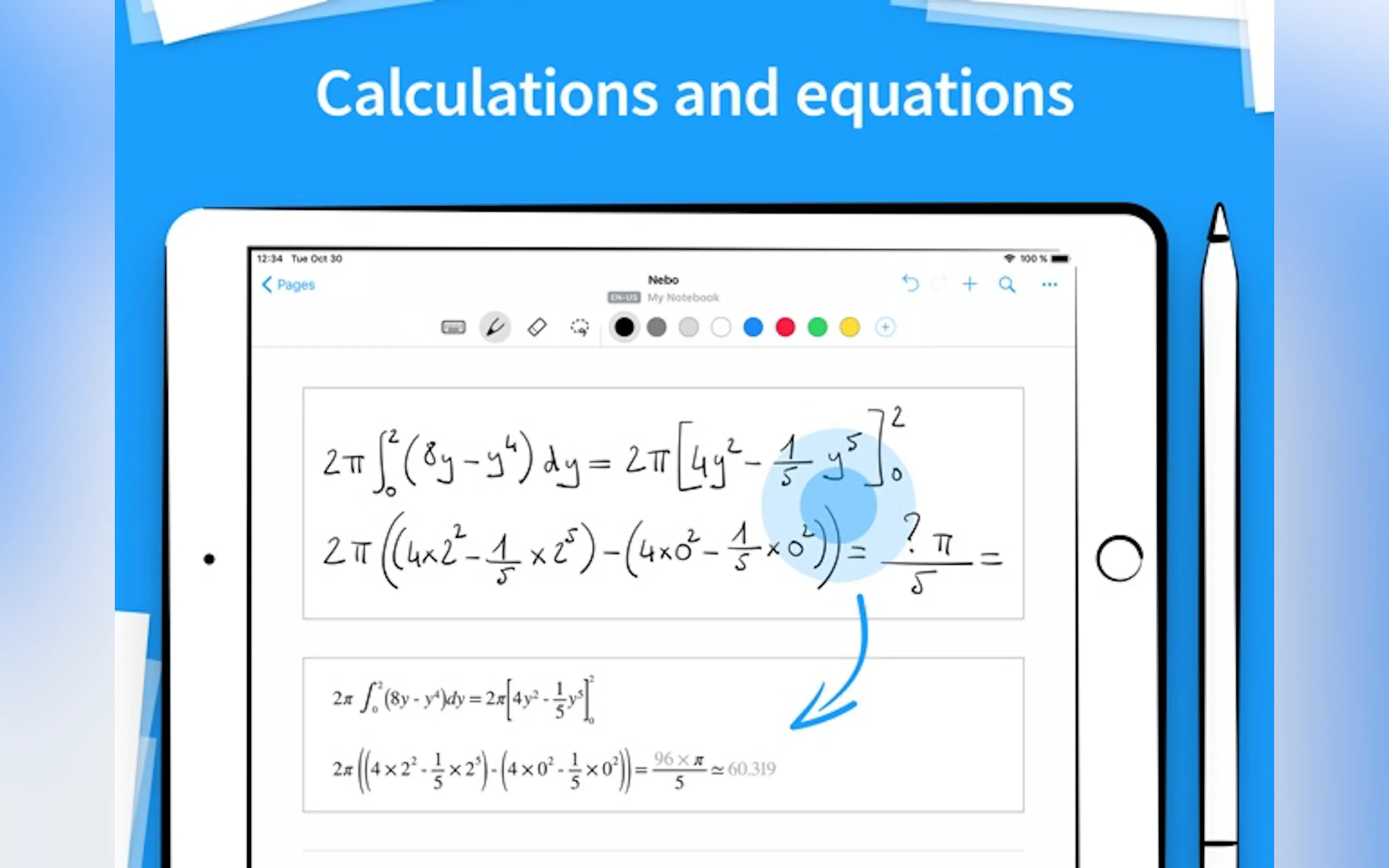 Screenshot 8 of Nebo: professional note-taking