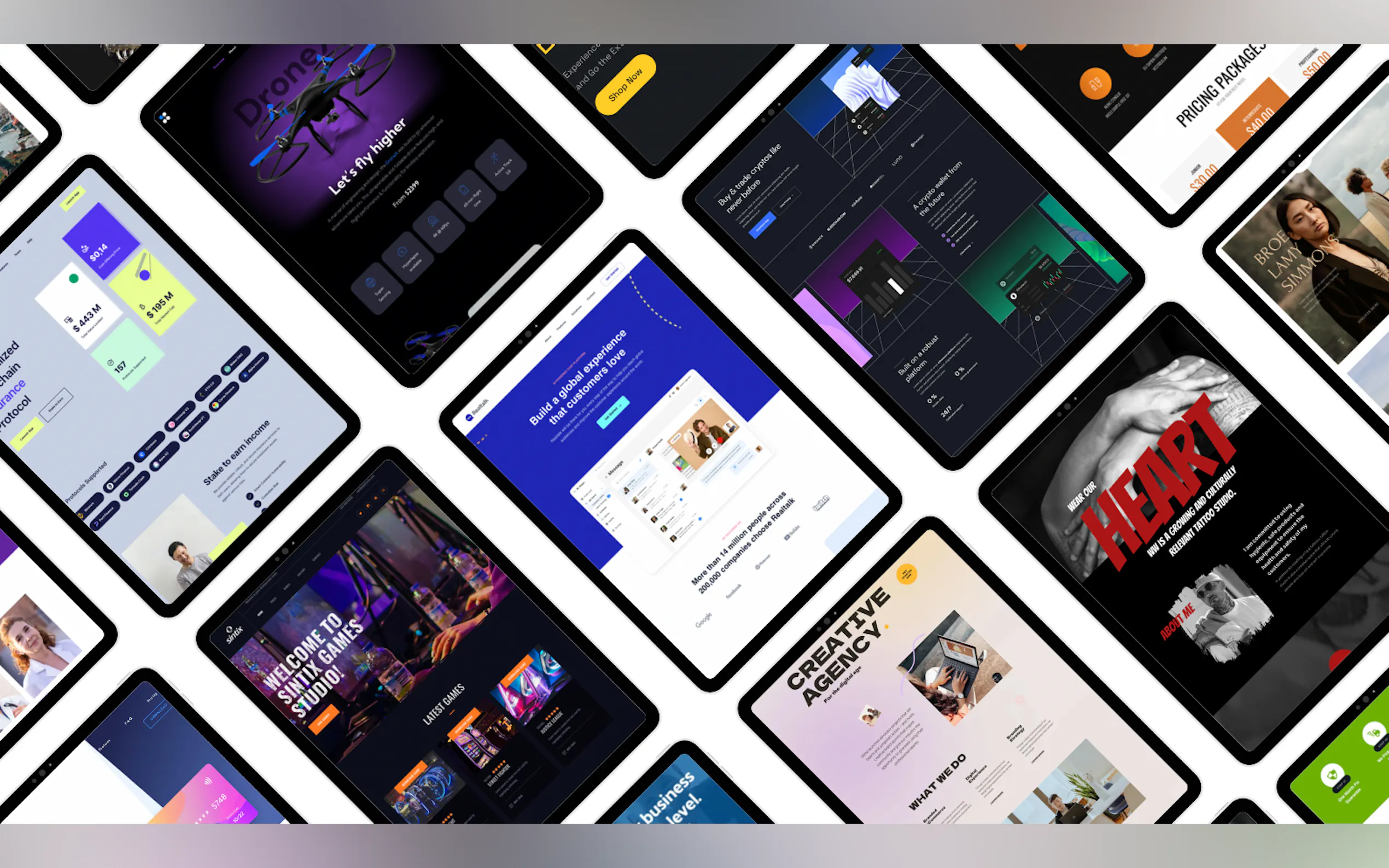 Screenshot 2 of Netjet.io, Free No-Code Website Builder