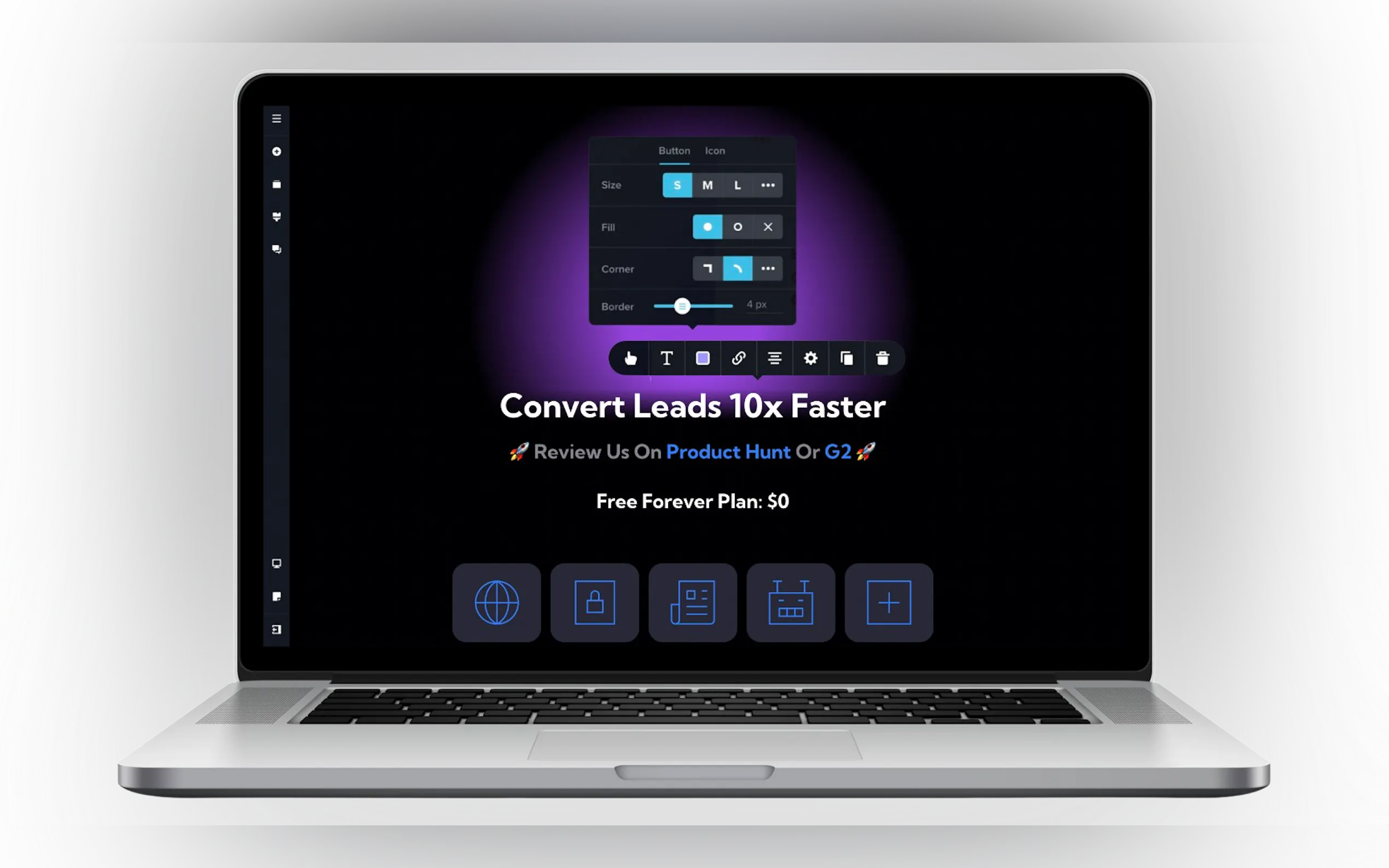 Screenshot 3 of Netjet.io, Free No-Code Website Builder