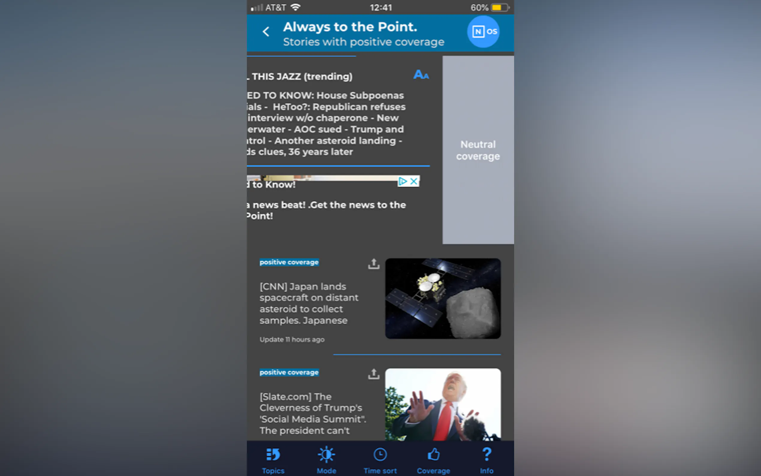 Screenshot 4 of News Operating System