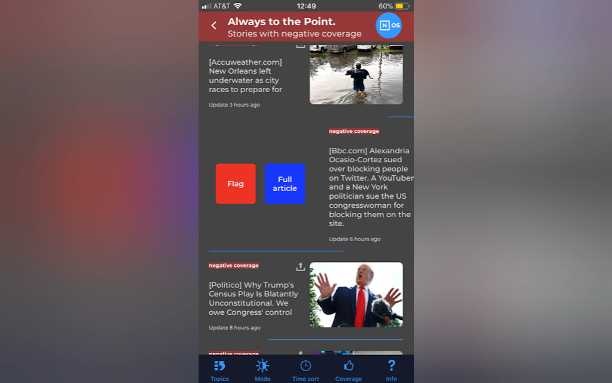 Screenshot 7 of News Operating System