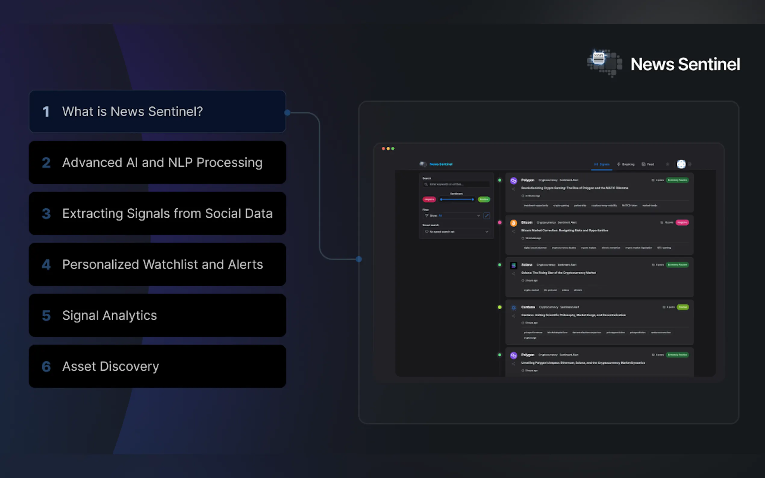 Screenshot 3 of News Sentinel by Blockbrain