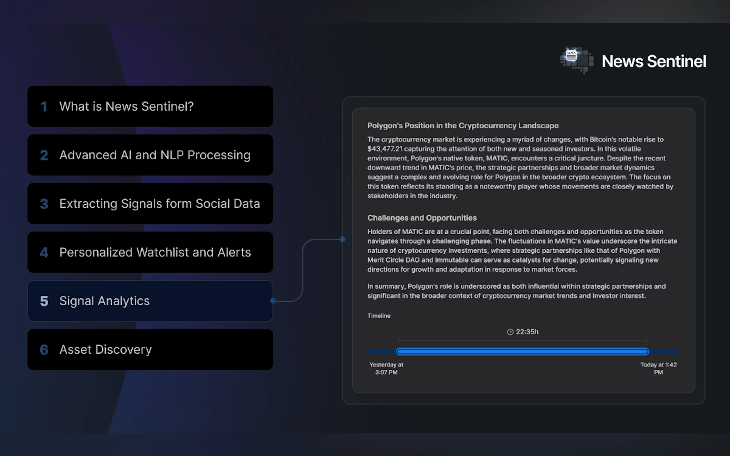 Screenshot 8 of News Sentinel by Blockbrain