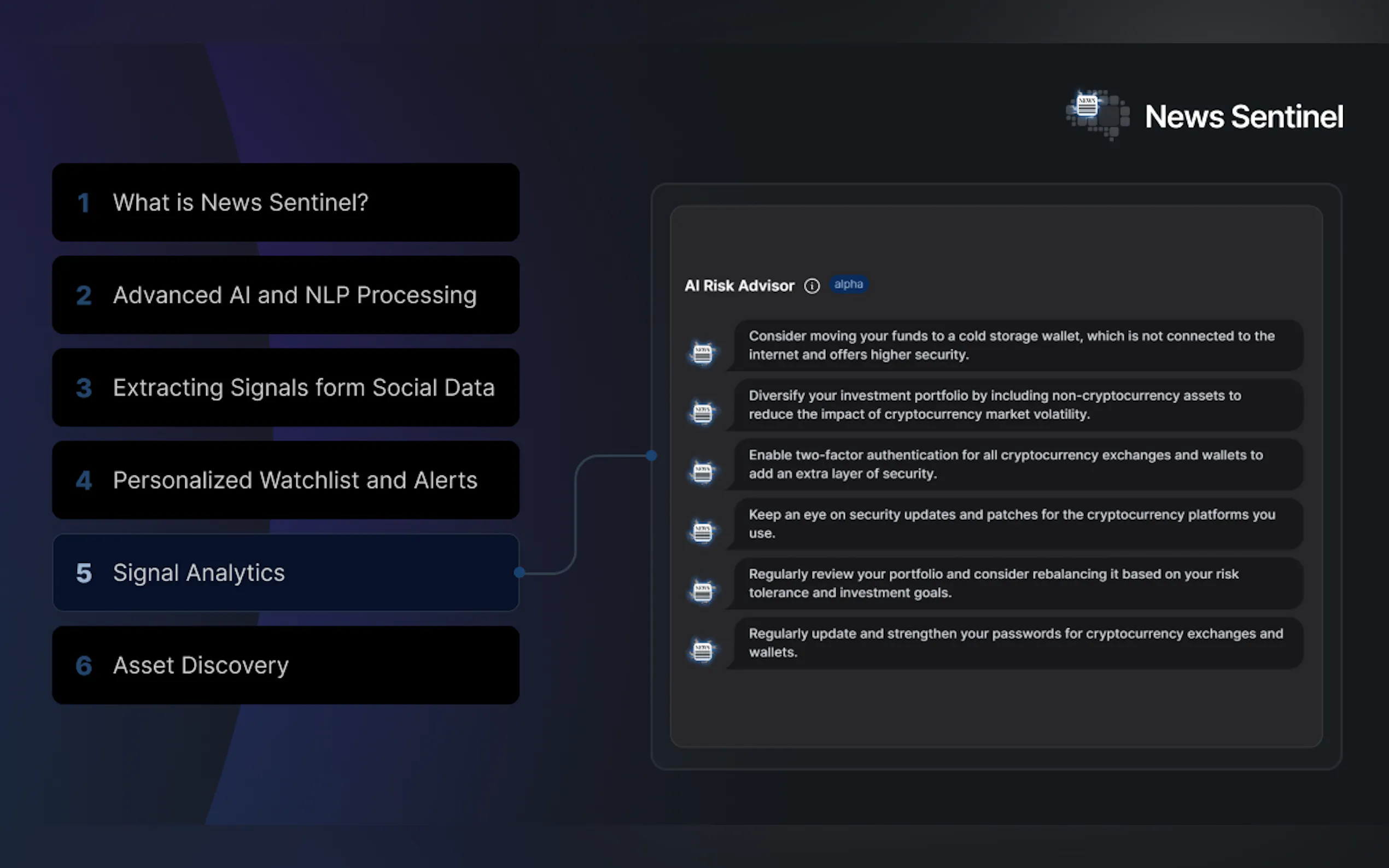 Screenshot 9 of News Sentinel by Blockbrain