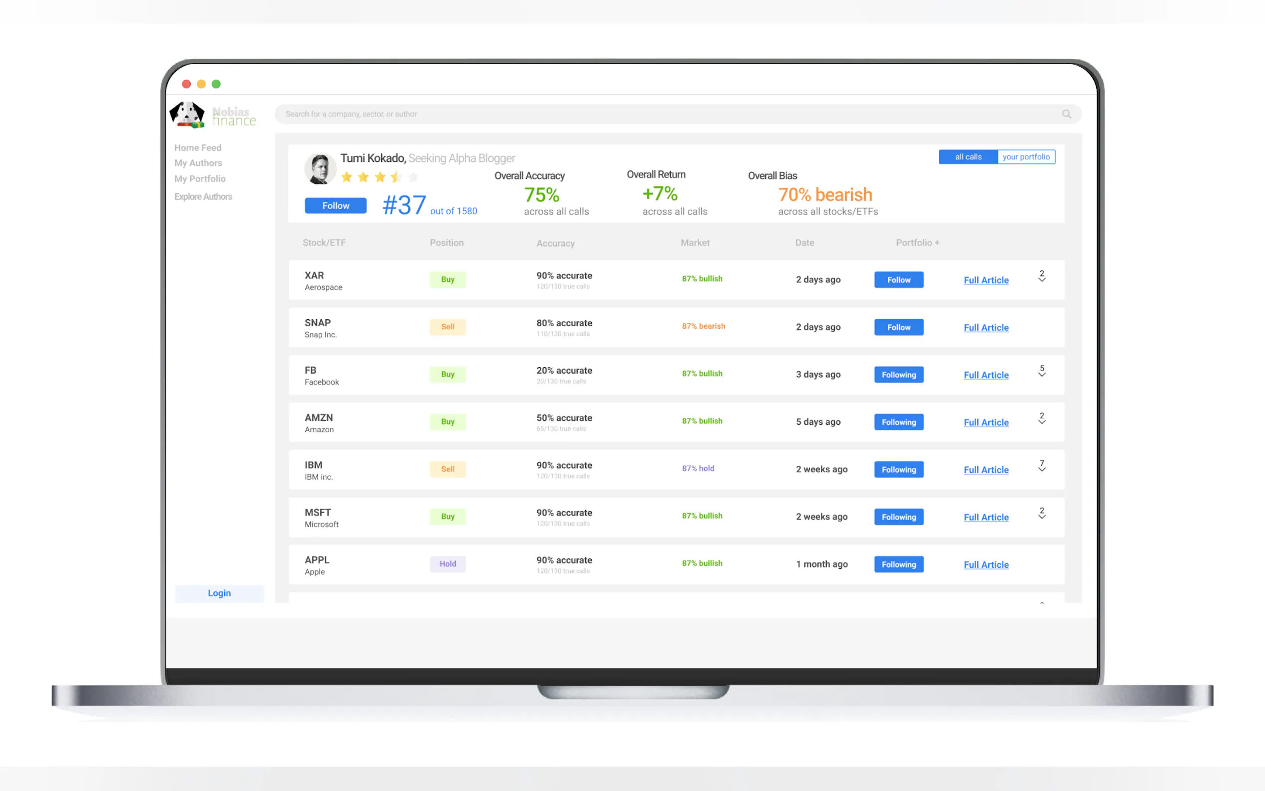 Screenshot 3 of Nobias Spotlight