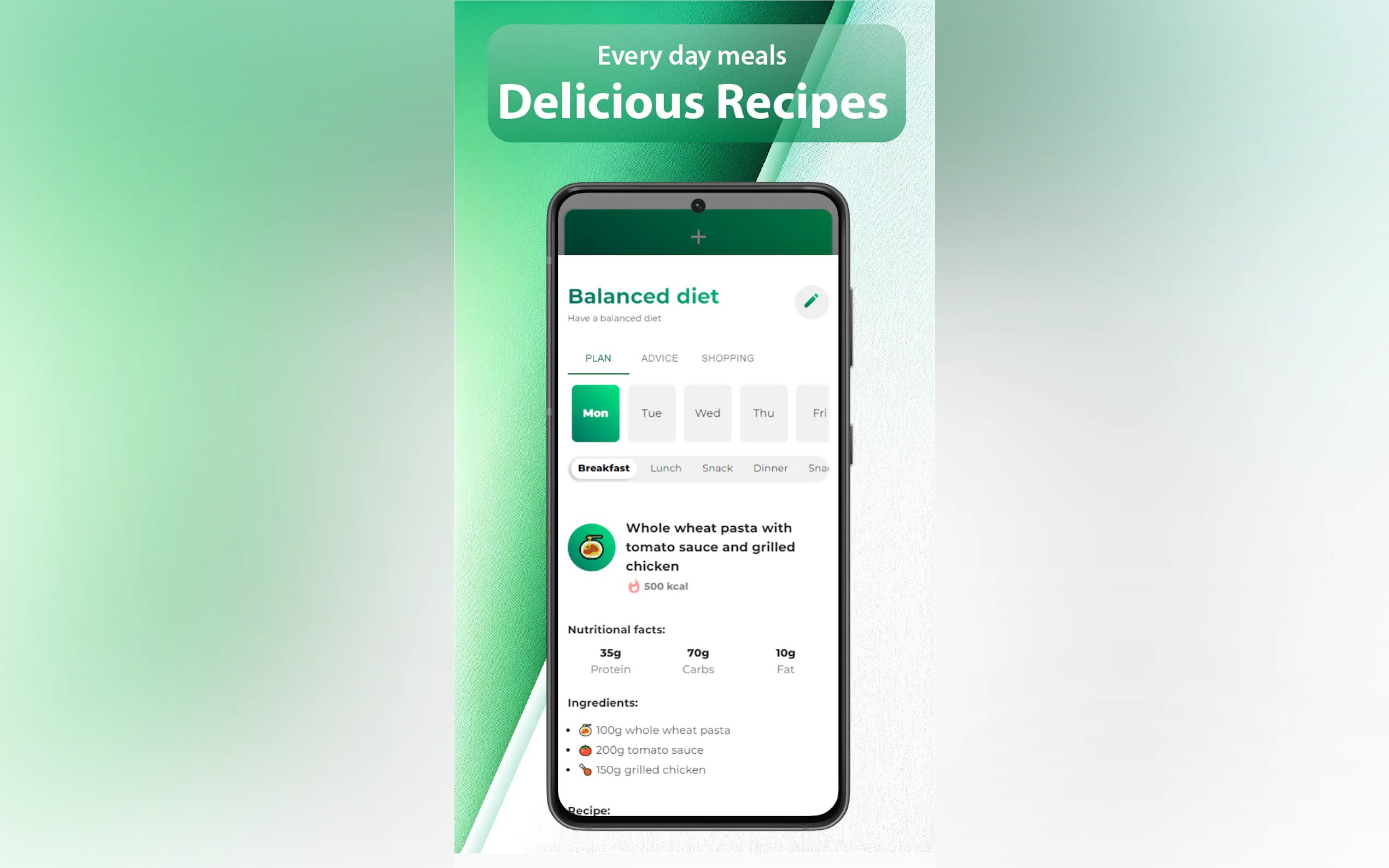 Screenshot 4 of Nutrition AI