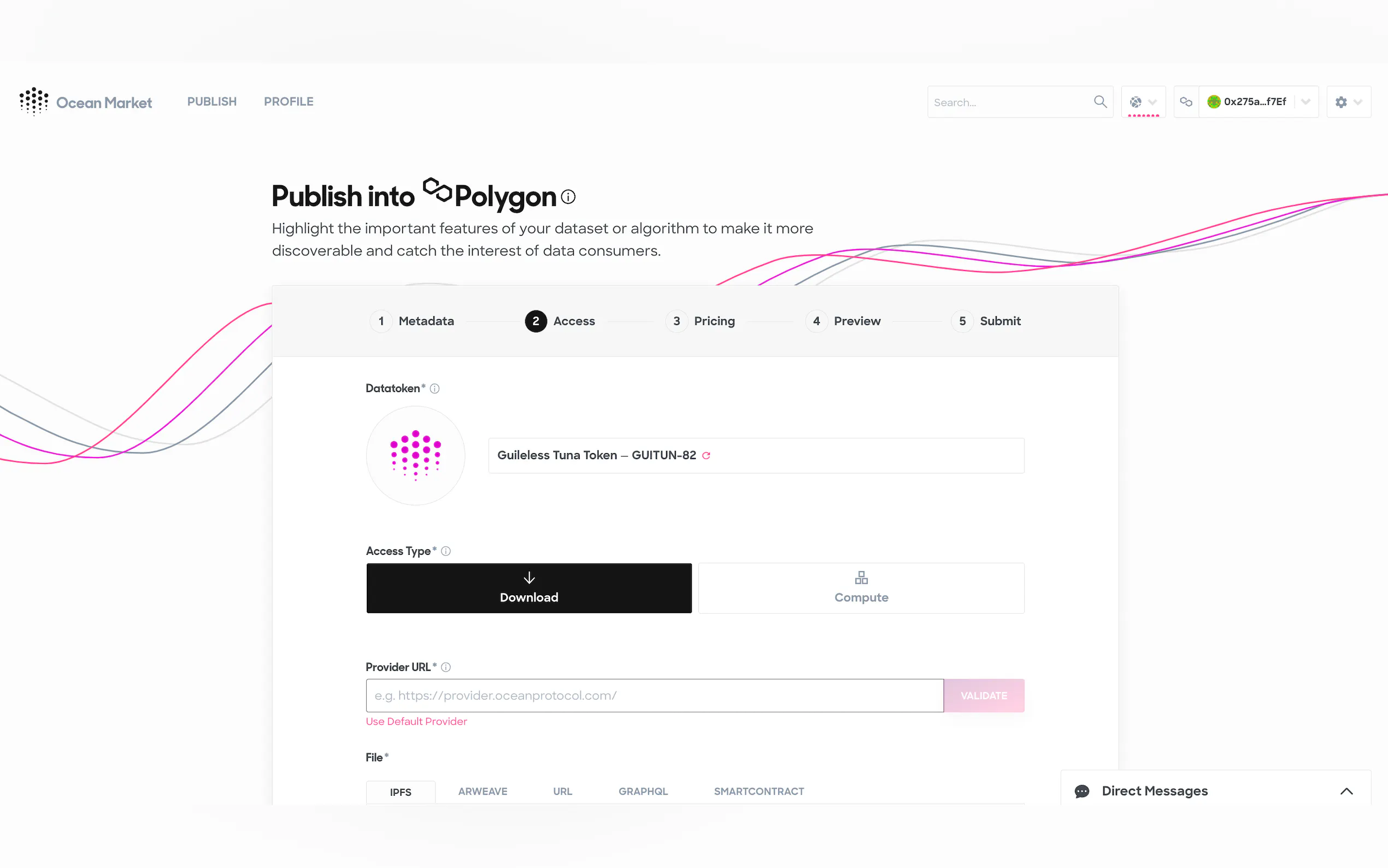 Screenshot 4 of Ocean Protocol