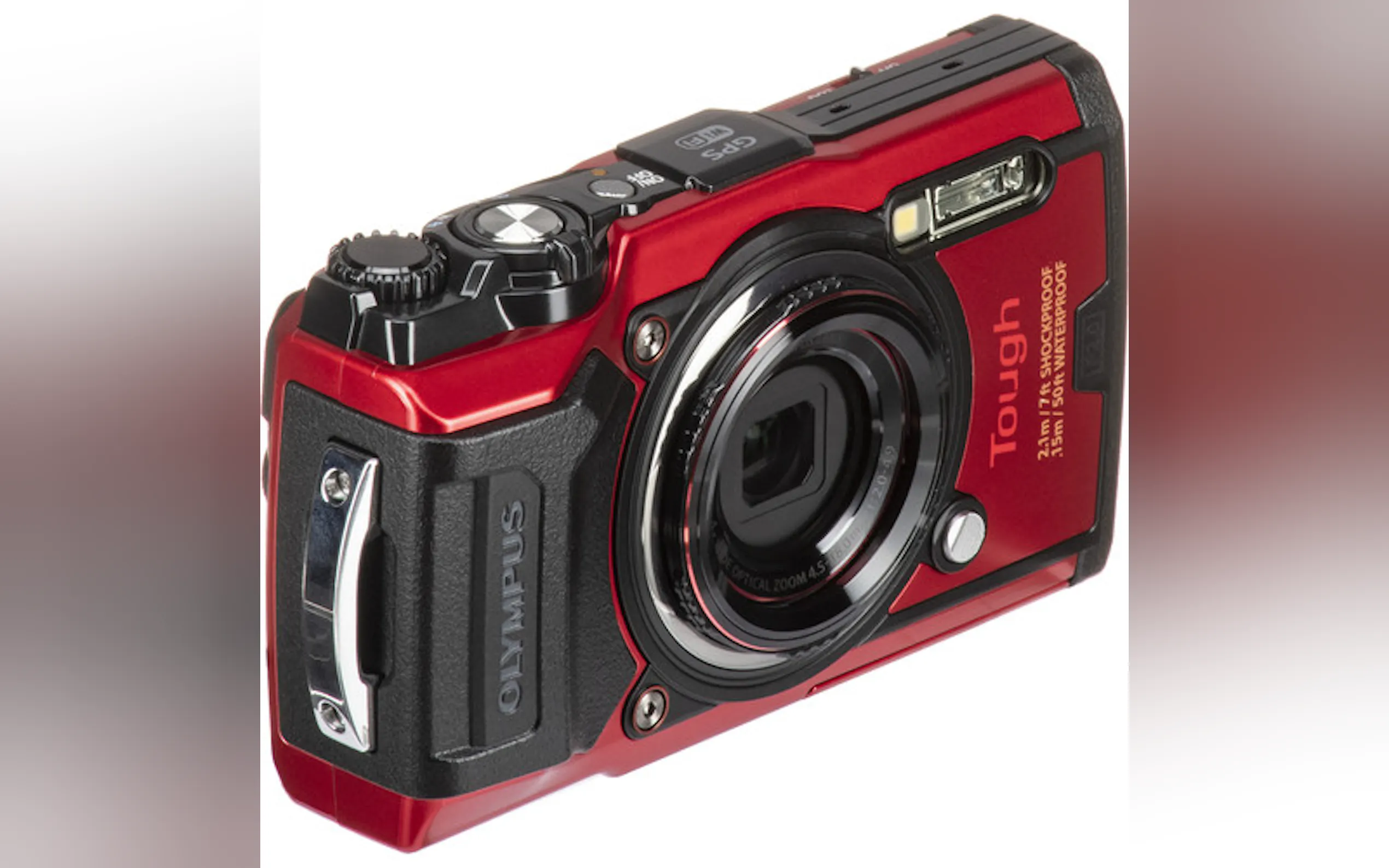 Olympus Tough TG-6 Digital Camera (Red)