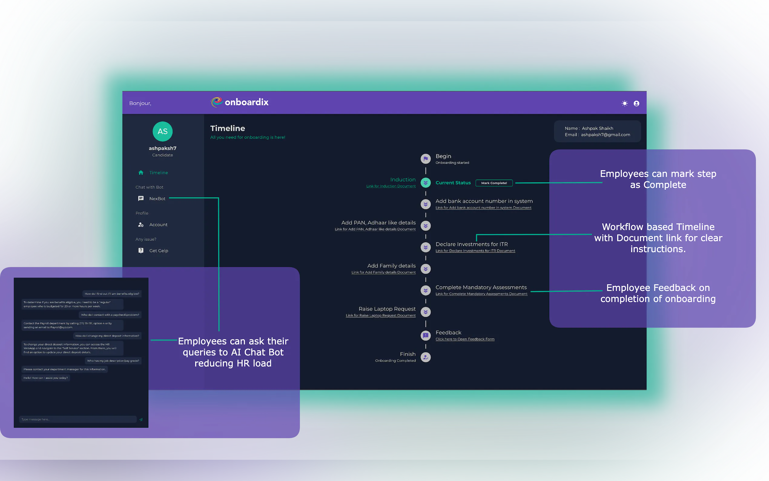 Screenshot 2 of Onboardix