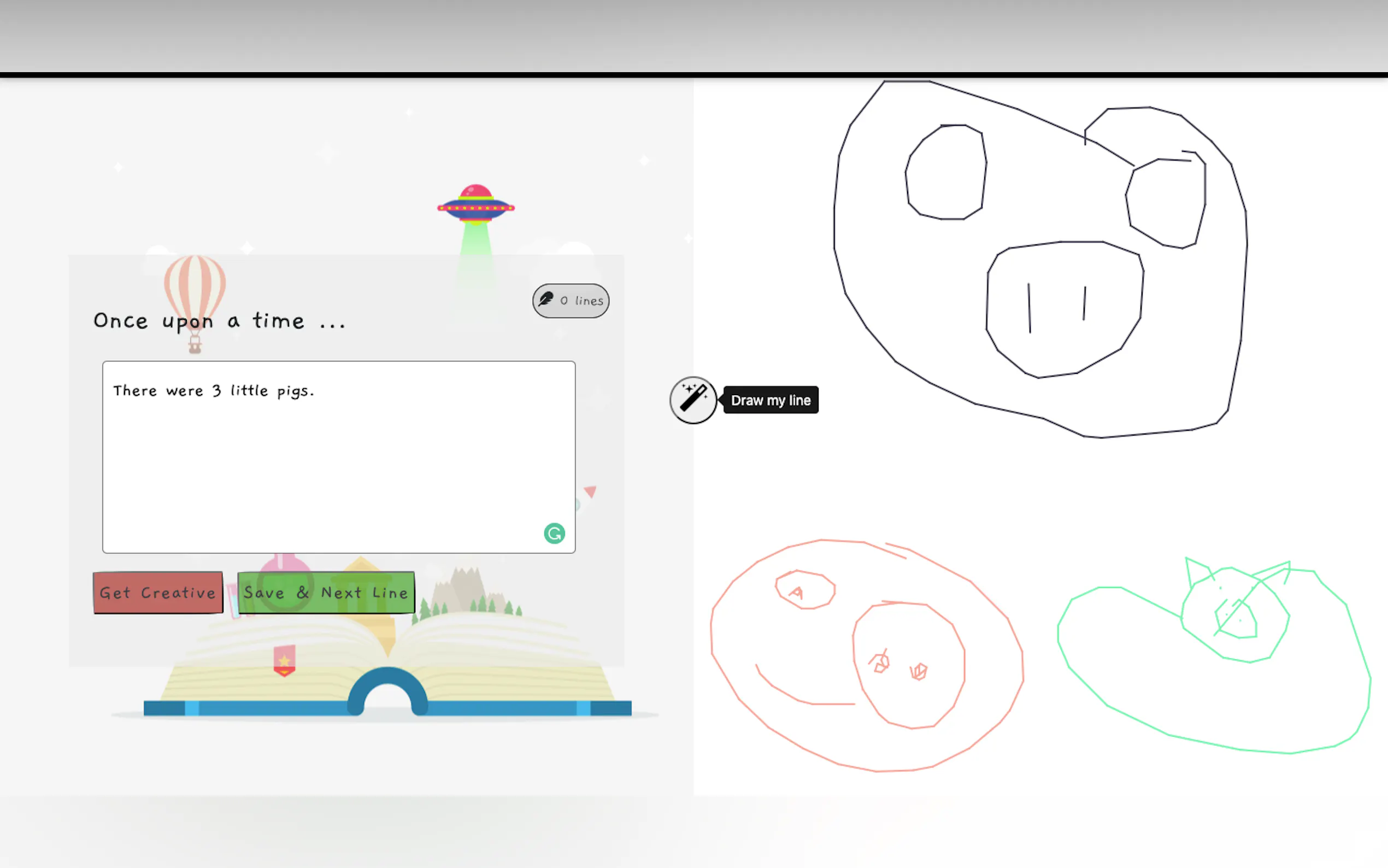 Screenshot 2 of Onceupon.space