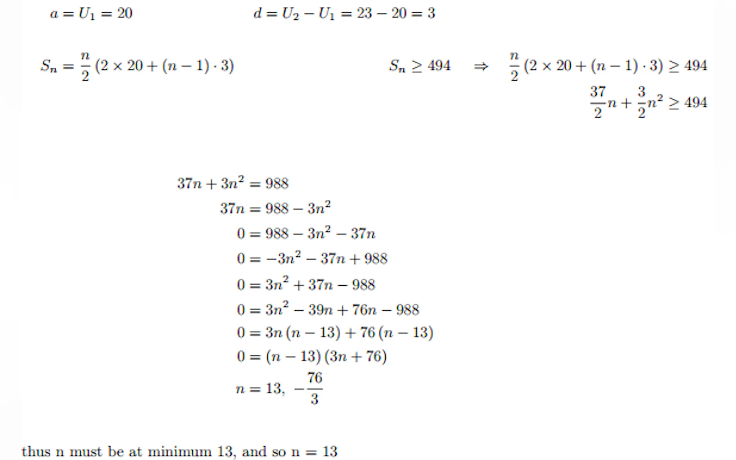 One Maths Questions