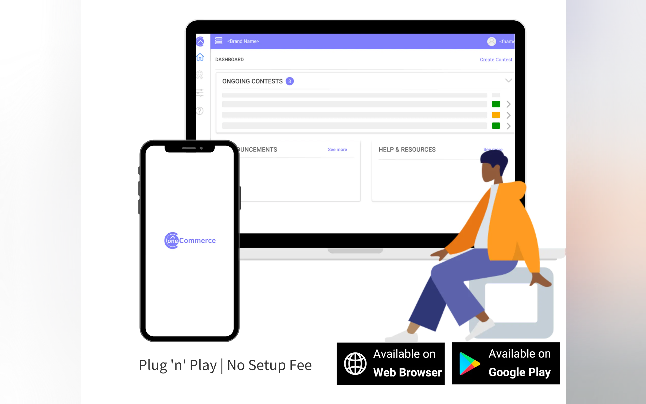 Screenshot 2 of oneCommerce Contests
