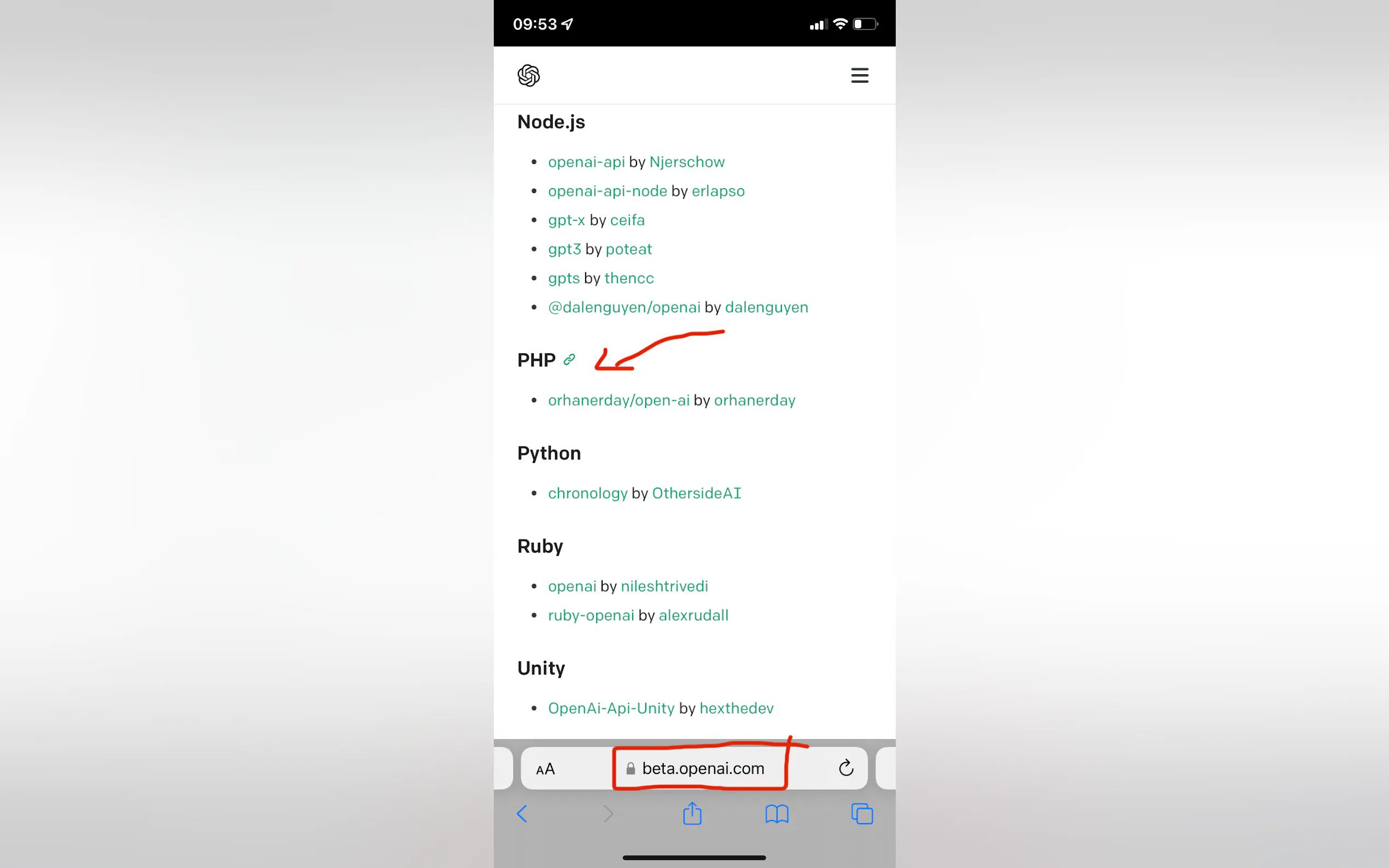 Screenshot 4 of open-ai php sdk