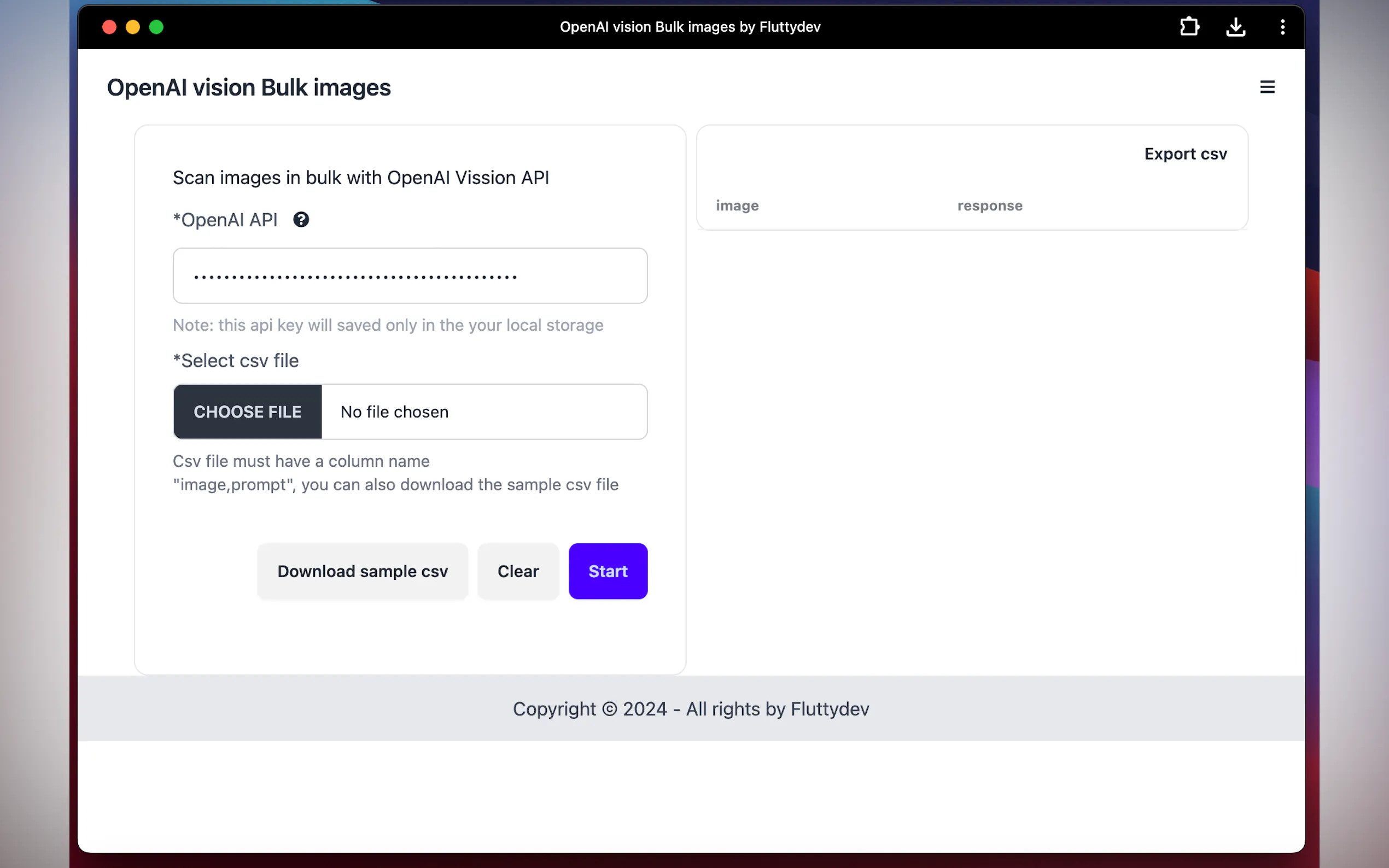 Screenshot 5 of OpenAI vision Bulk images