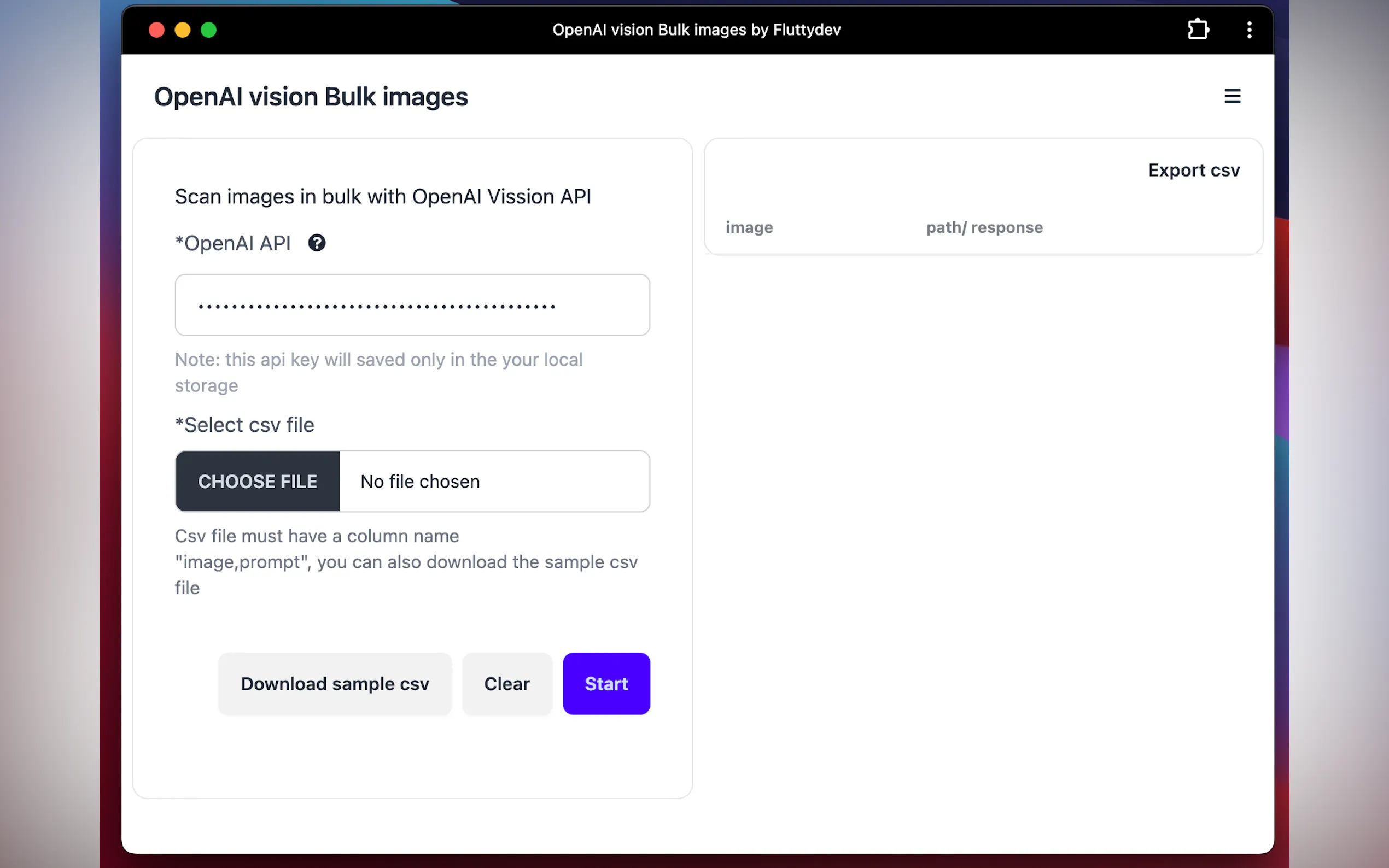 Screenshot 7 of OpenAI vision Bulk images