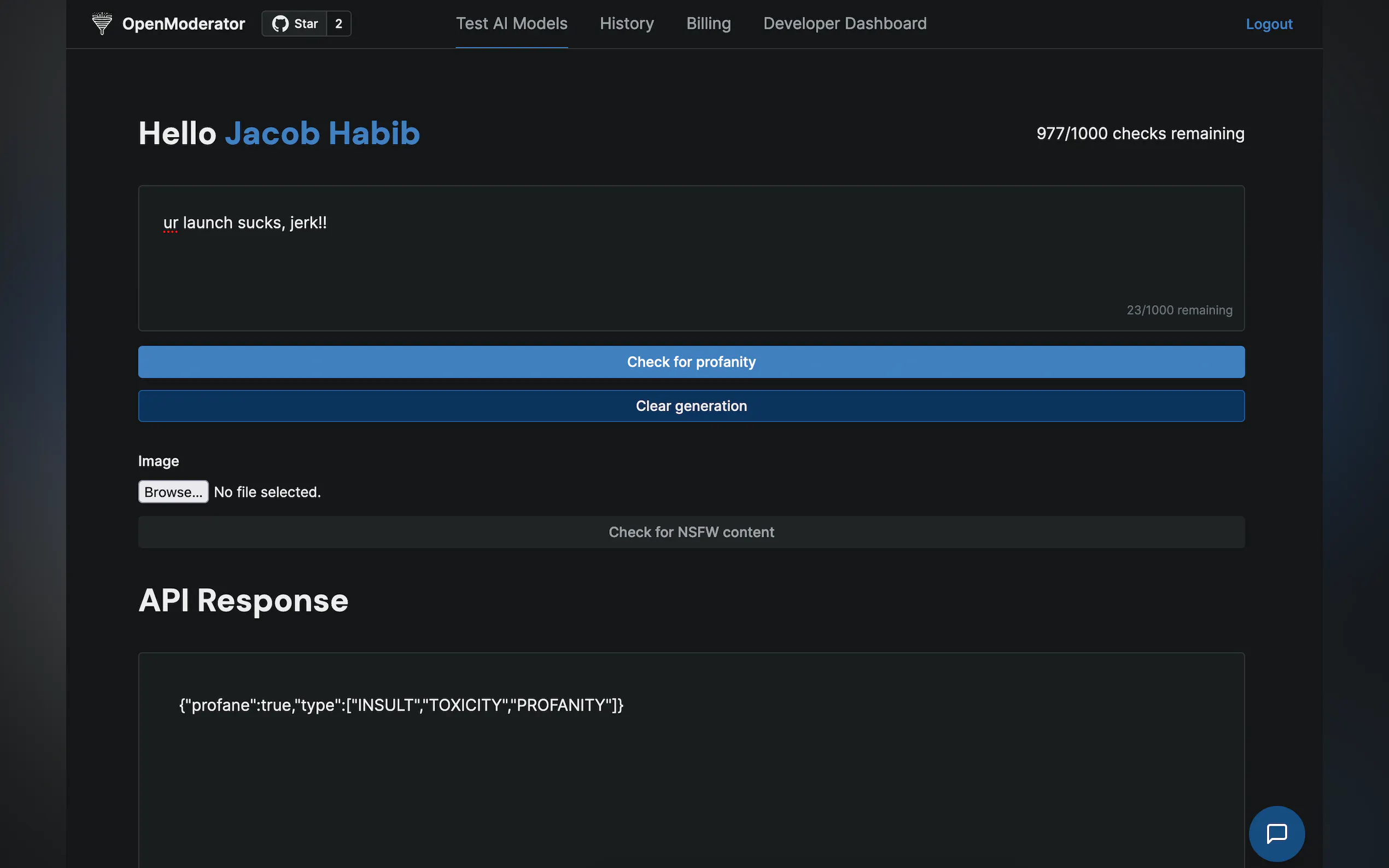 Screenshot 3 of OpenModerator