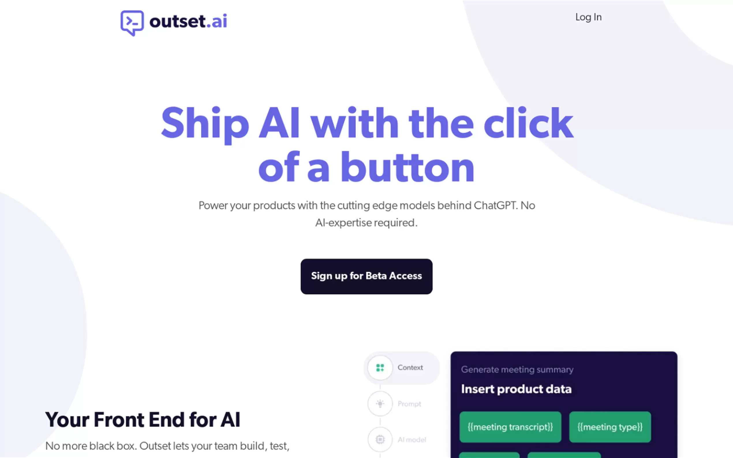 Outset