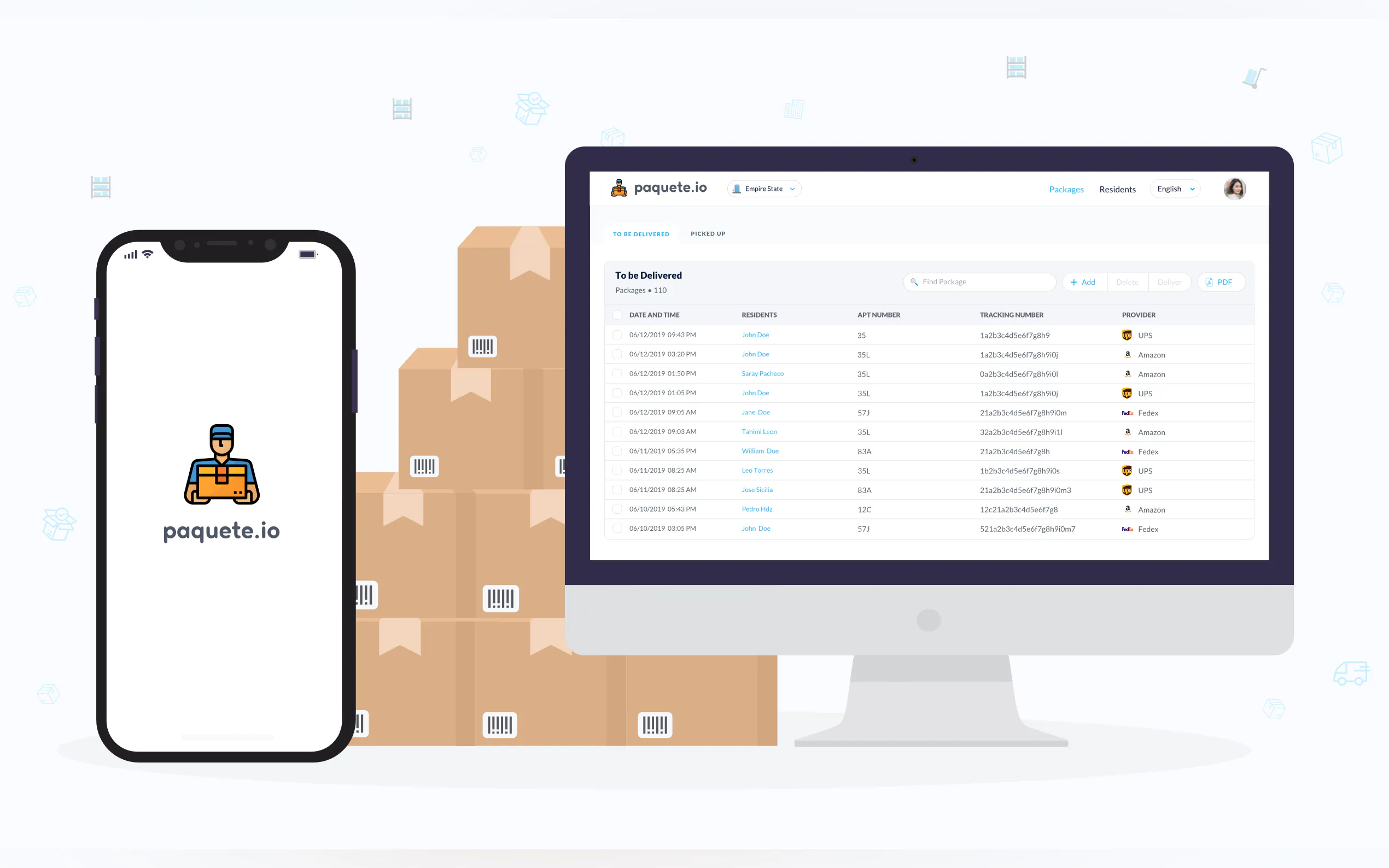 Screenshot 2 of Paquete.io
