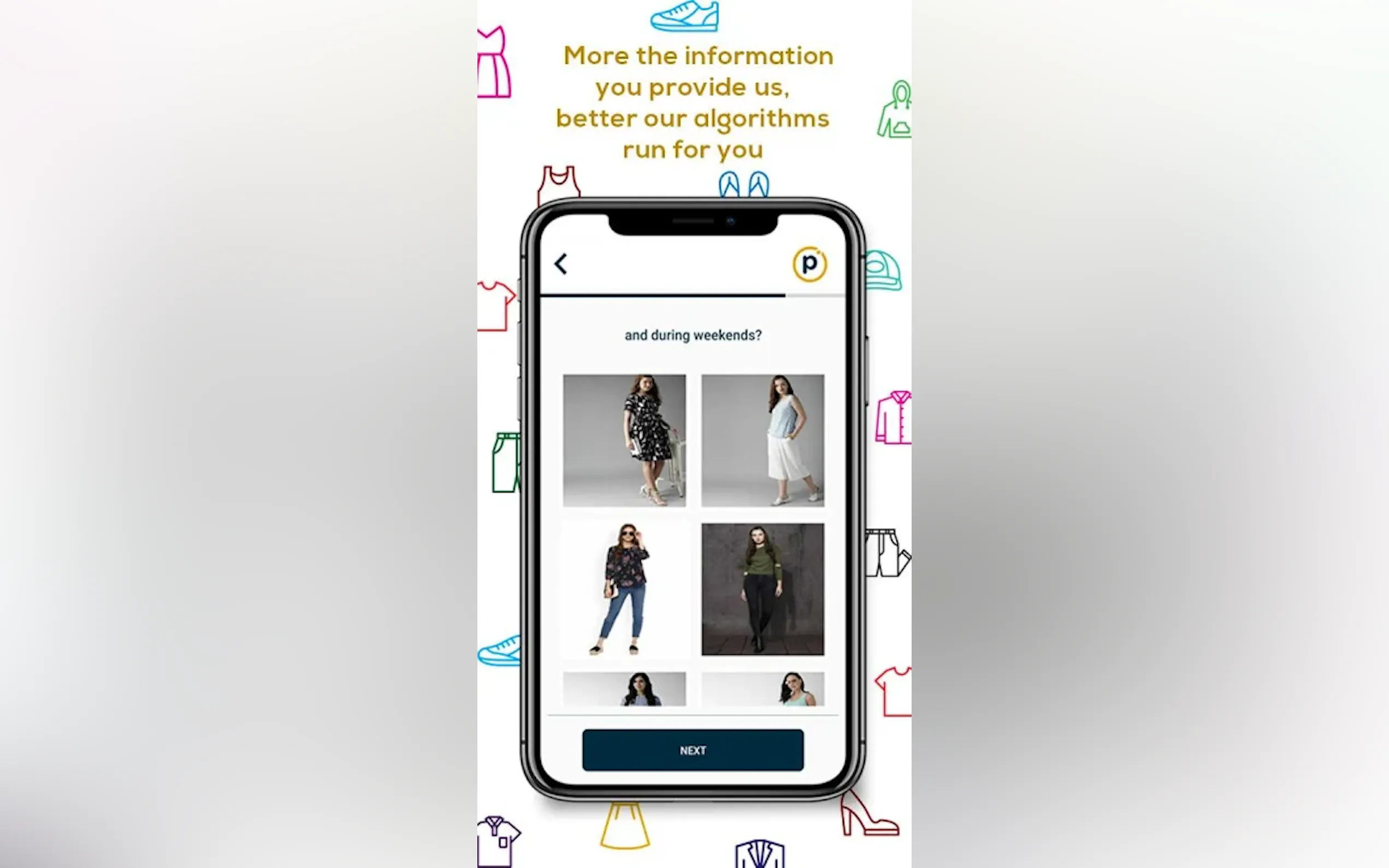 Screenshot 3 of Parati Personalised Fashion App