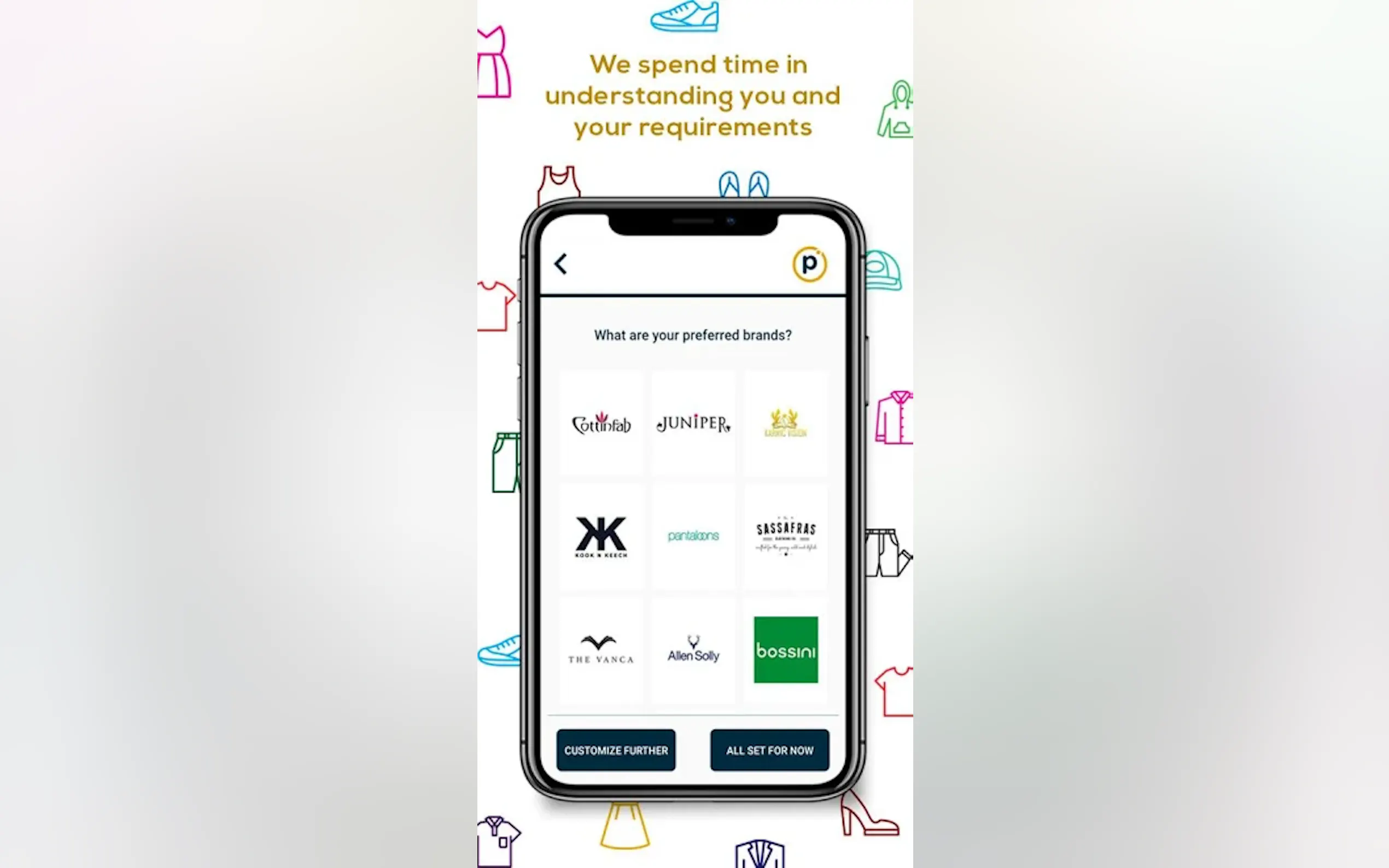 Screenshot 4 of Parati Personalised Fashion App
