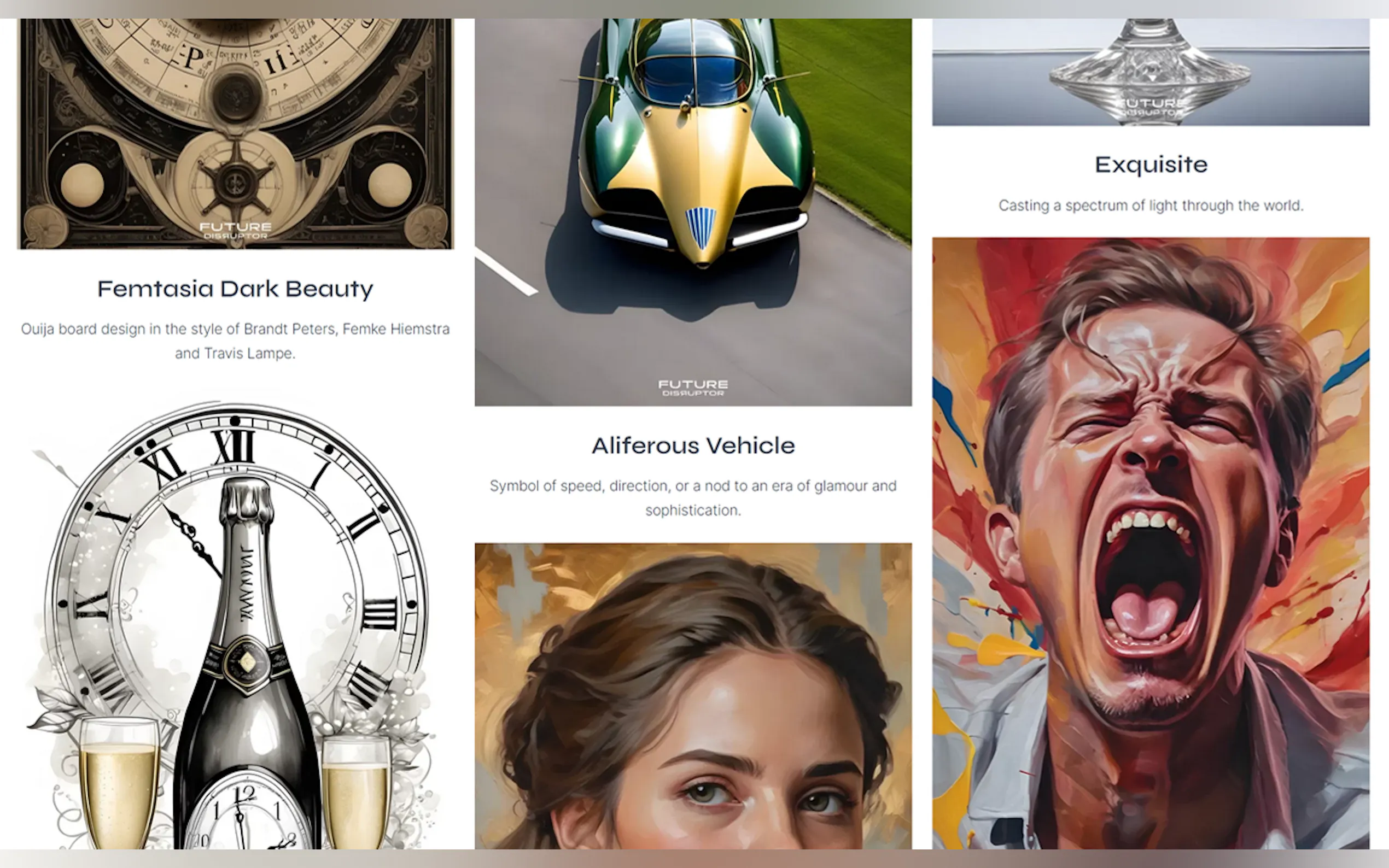 Screenshot 6 of Paroxysm — AI Art Gallery