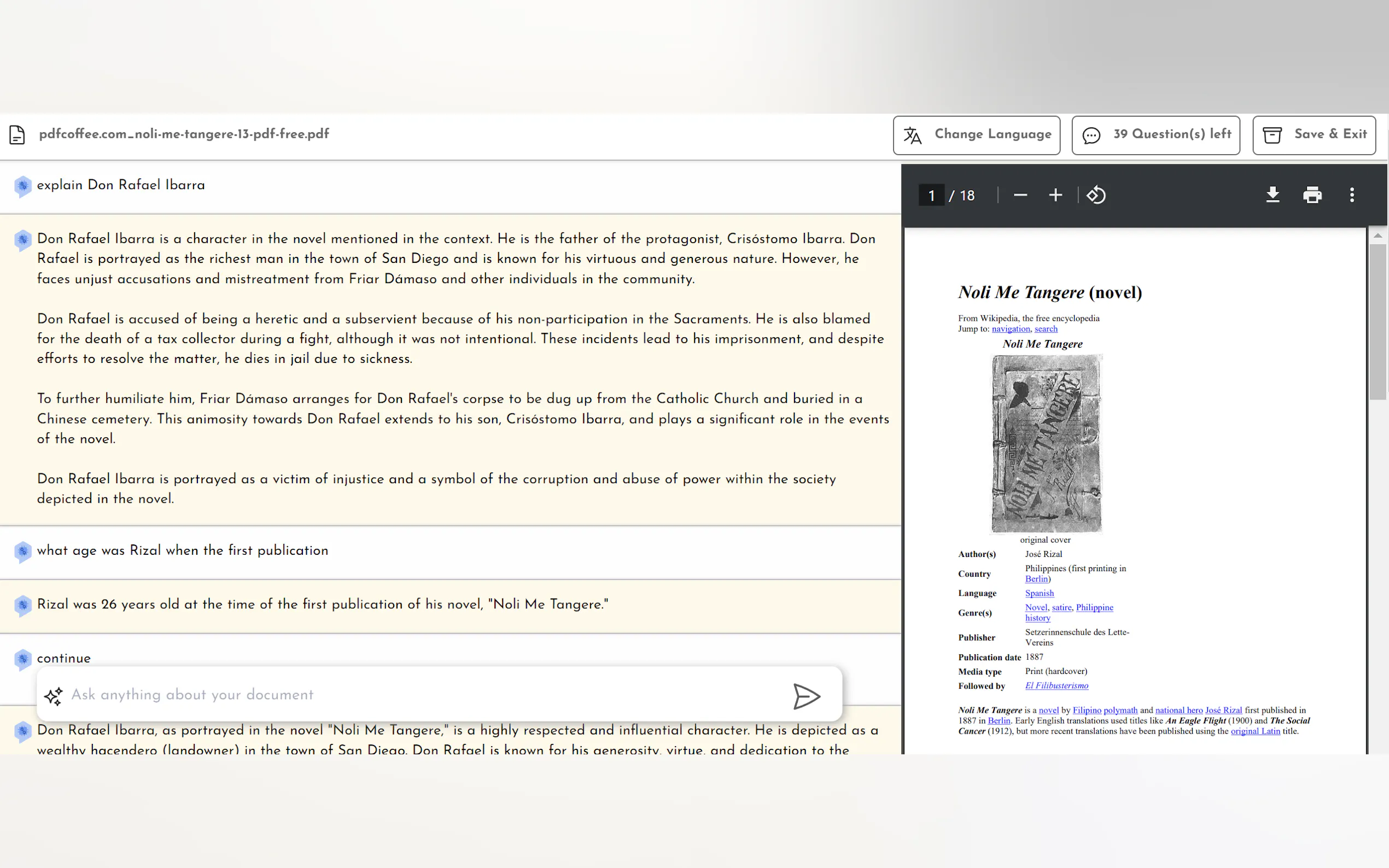 Screenshot 3 of ParrotPDF