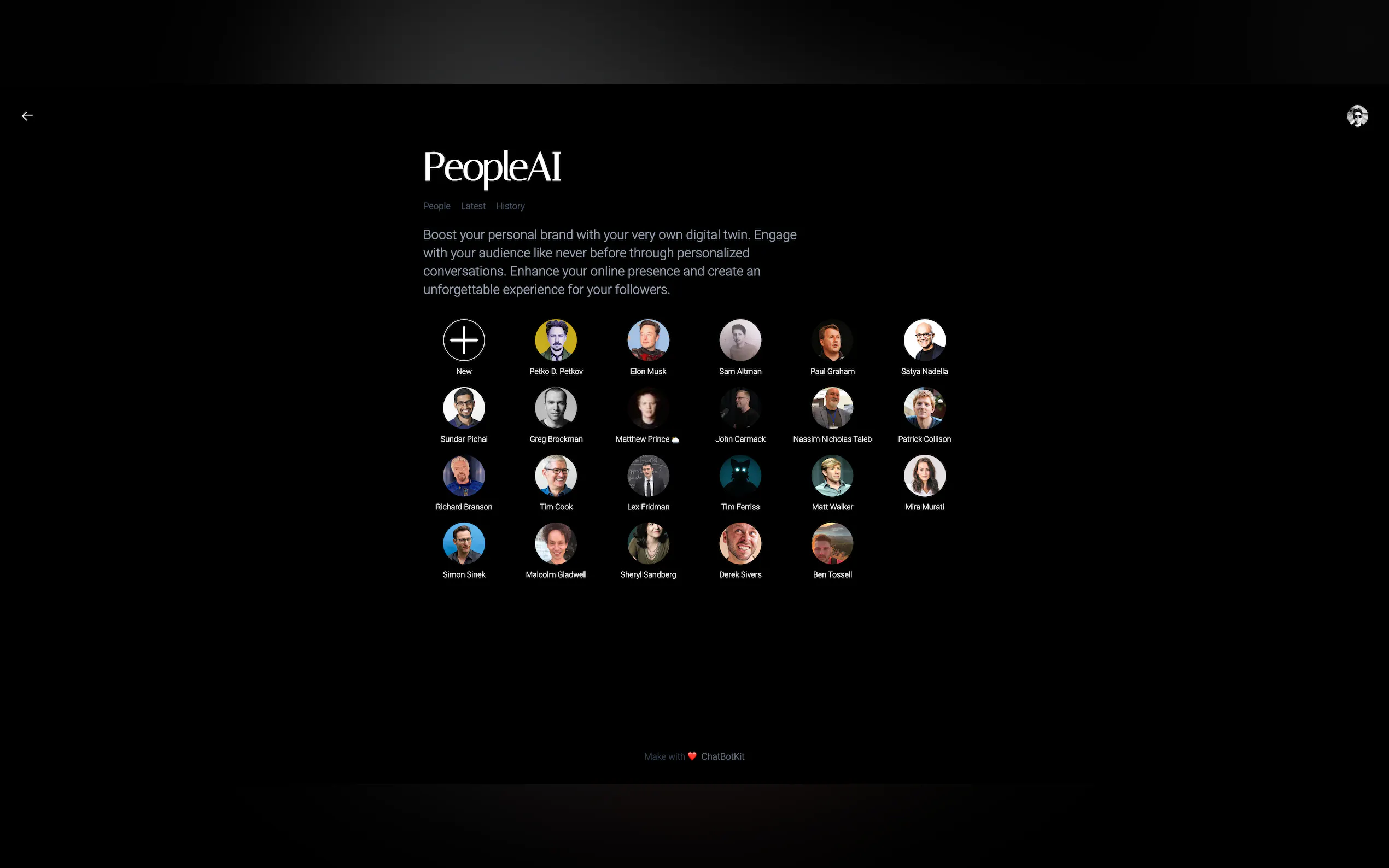 PeopleAI 2.0