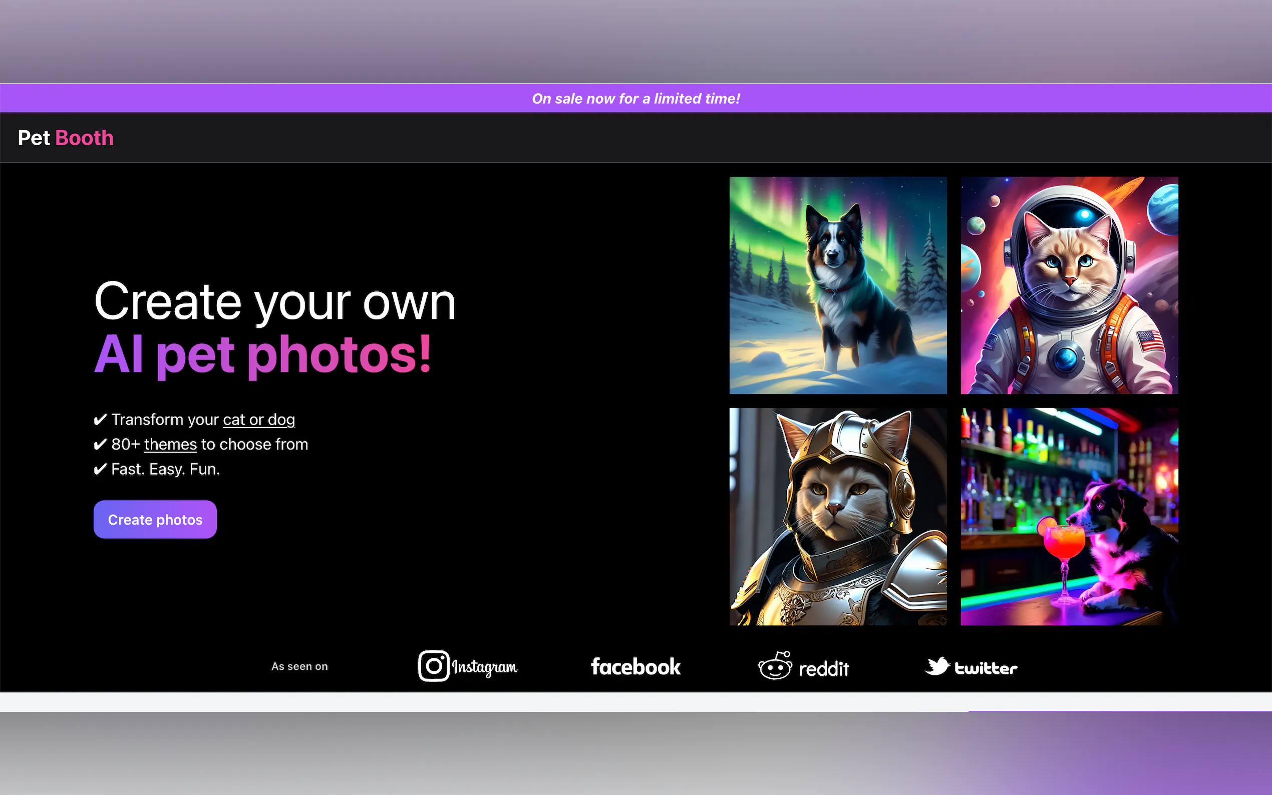 Pet Booth: AI Pet Photos