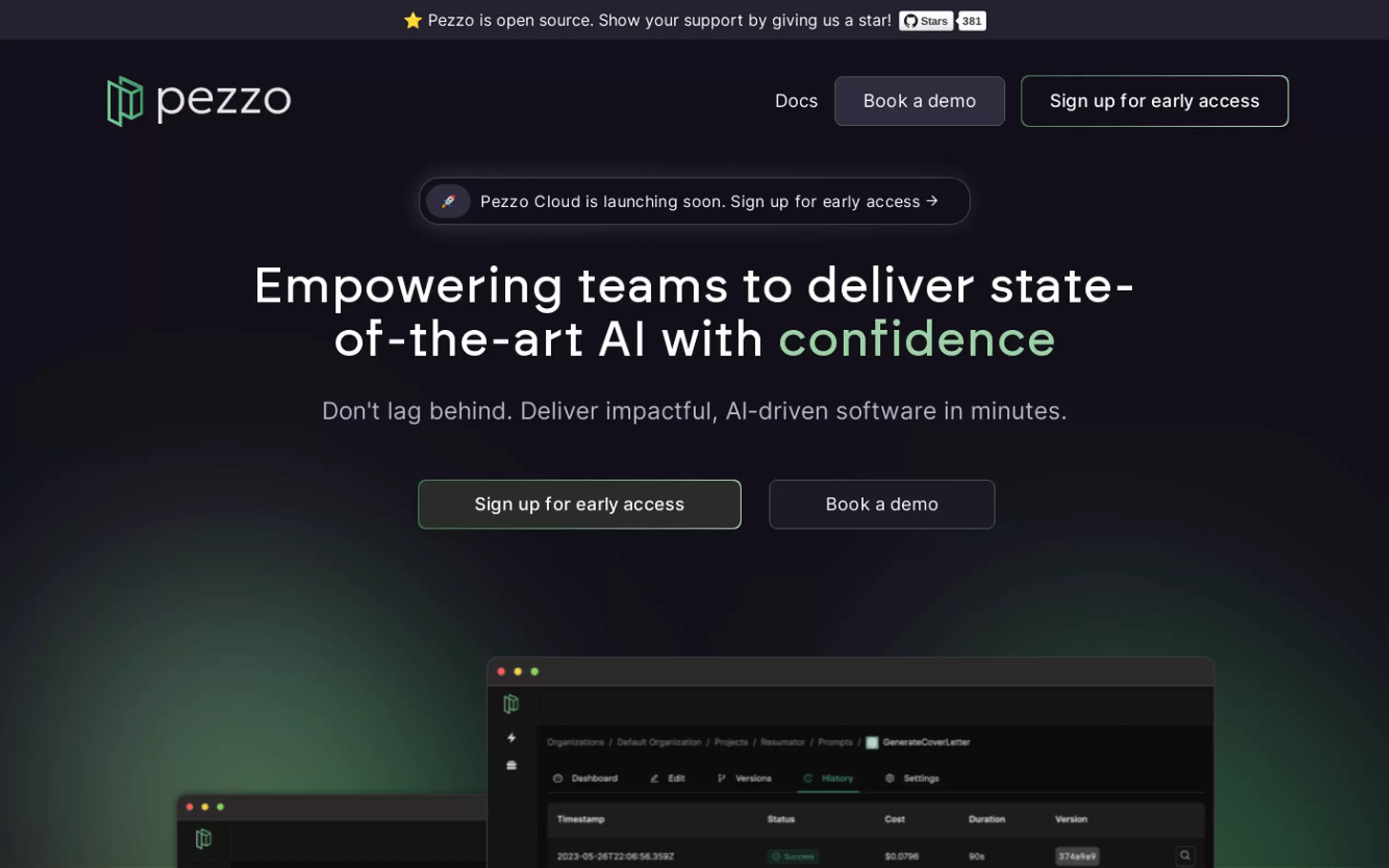 Pezzo AI