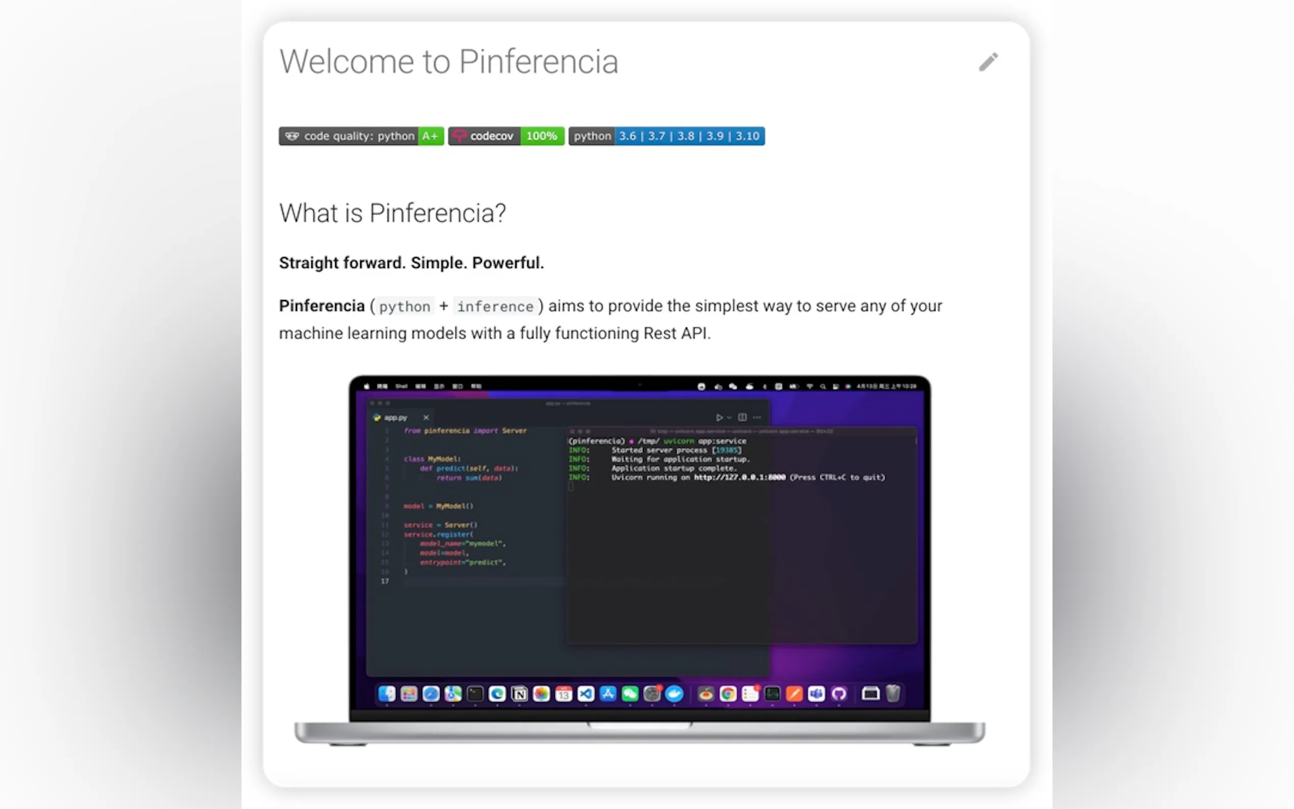 Screenshot 4 of Pinferencia