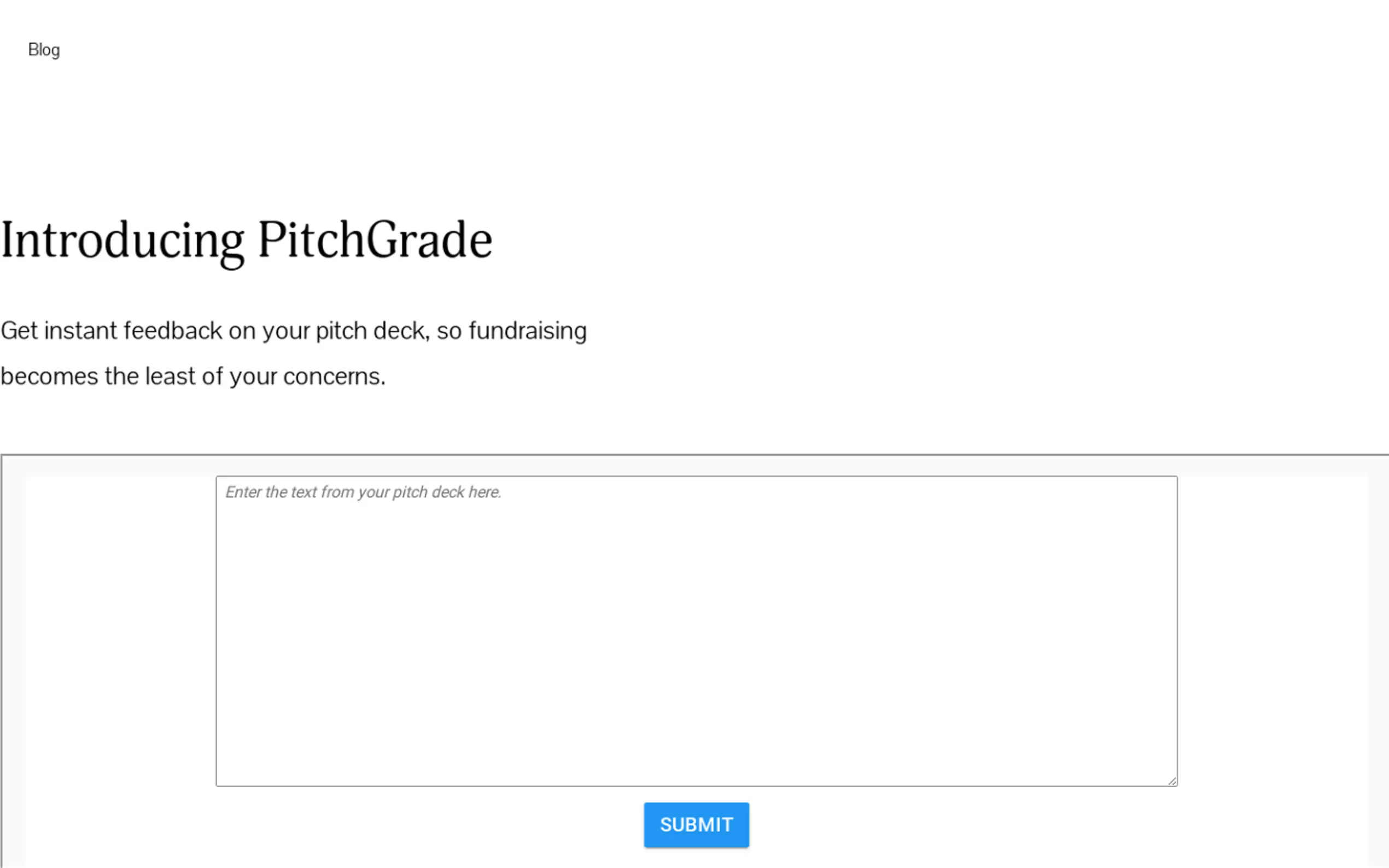 Pitchgrade