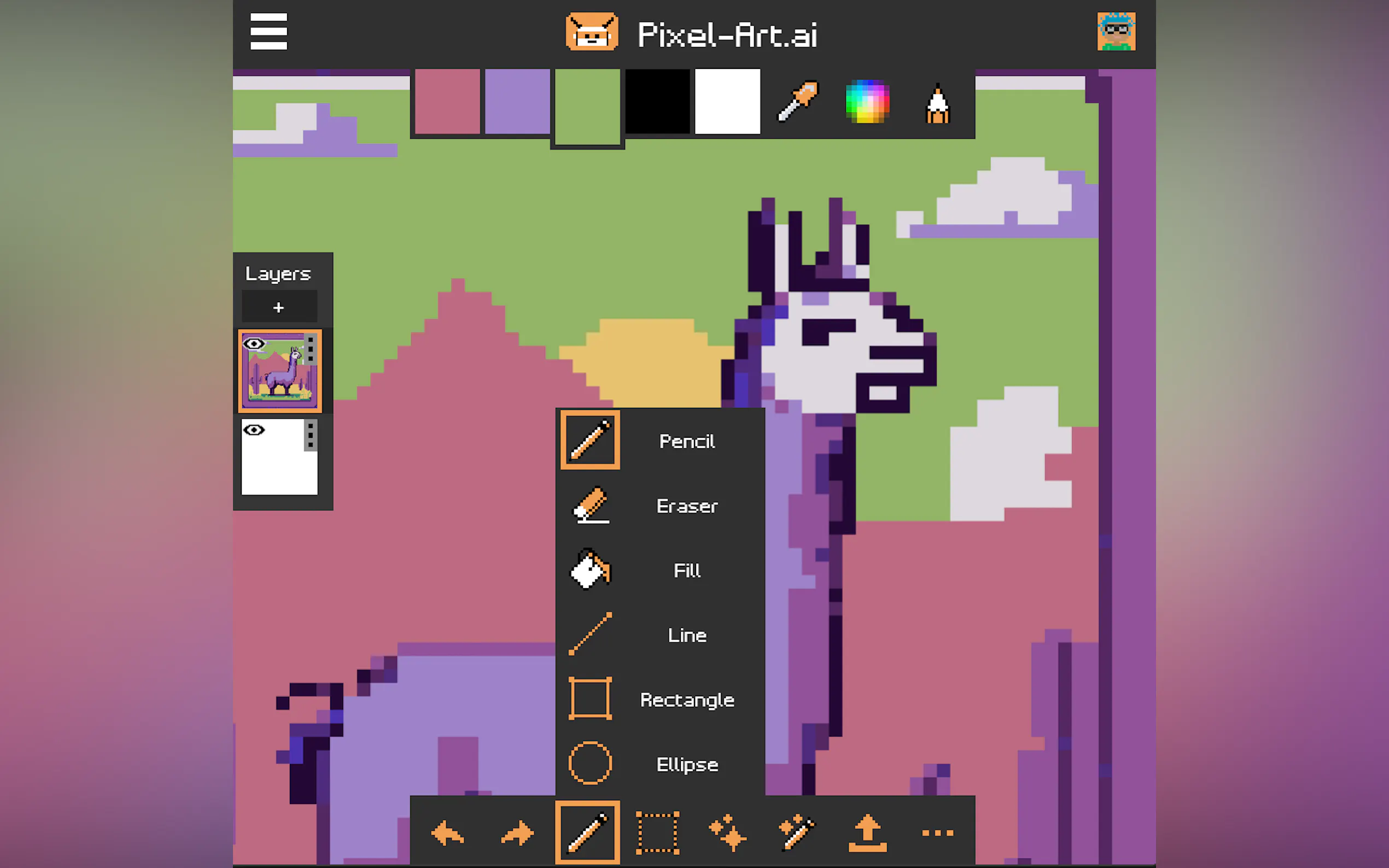 Screenshot 3 of Pixel-Art.ai