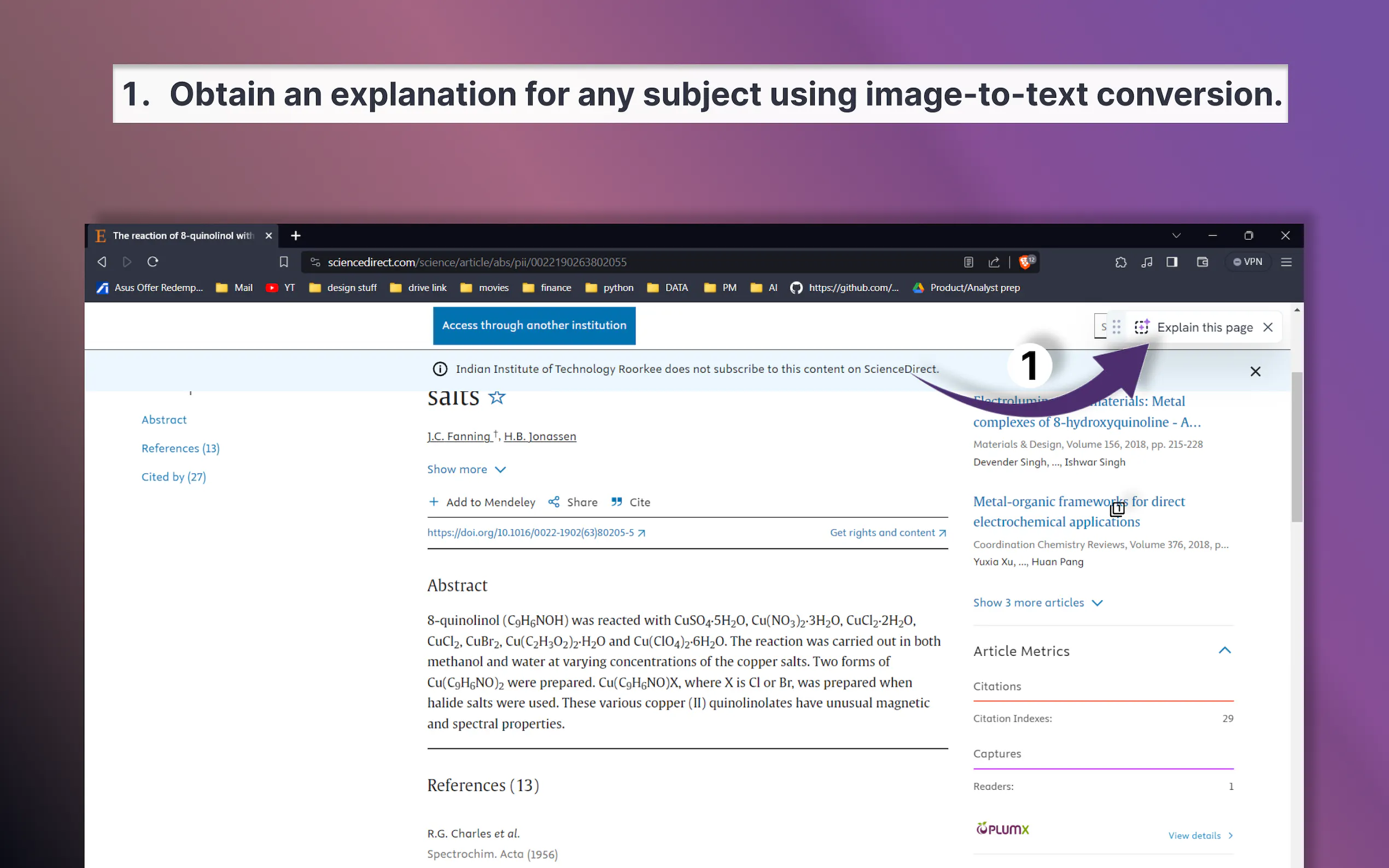 Screenshot 3 of Pixplain by Merlin AI