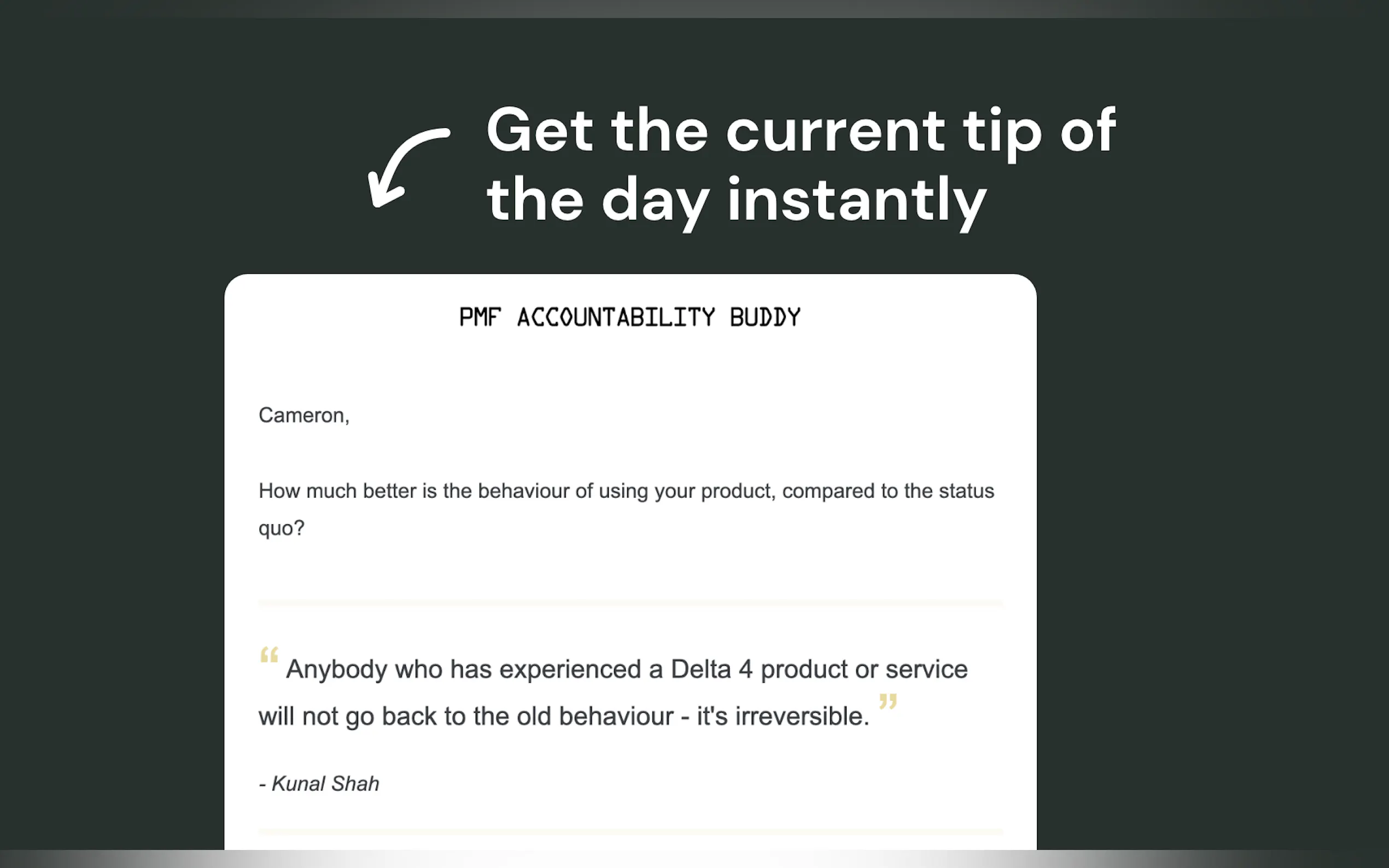 Screenshot 3 of PMF Accountability Buddy