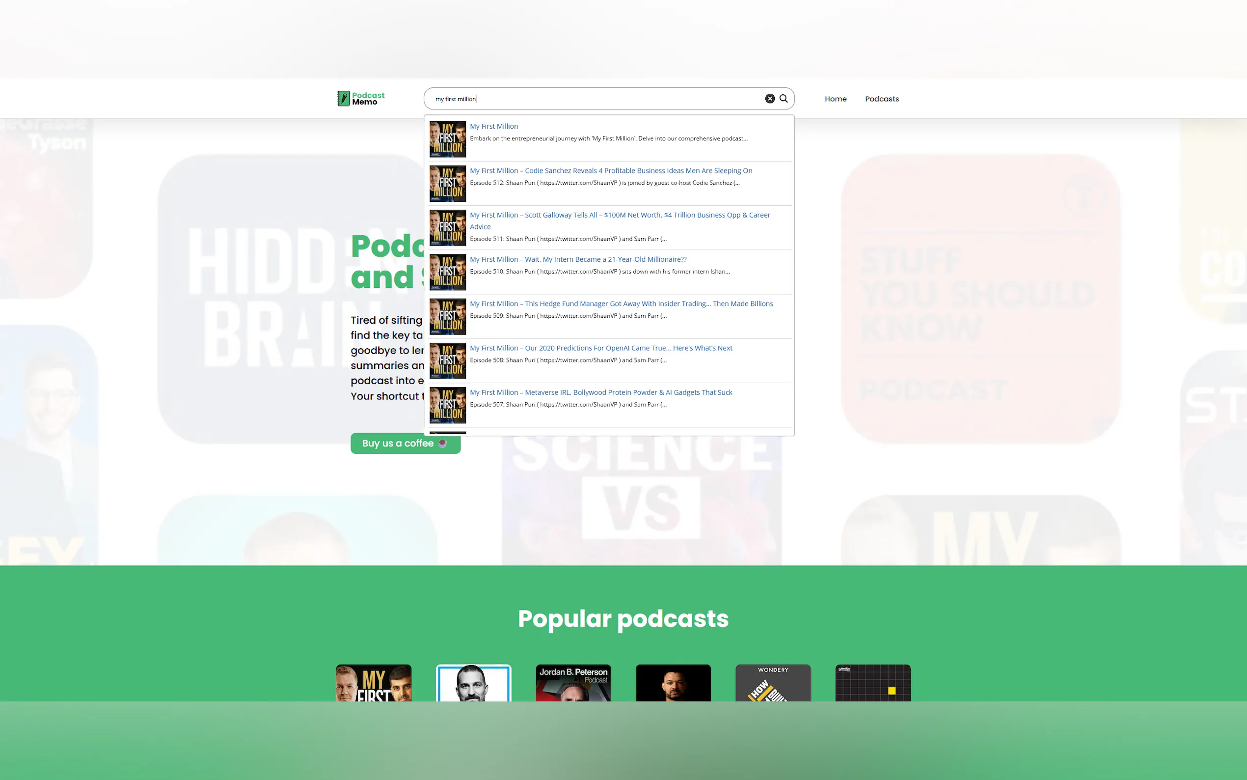 Screenshot 2 of PodcastMemo