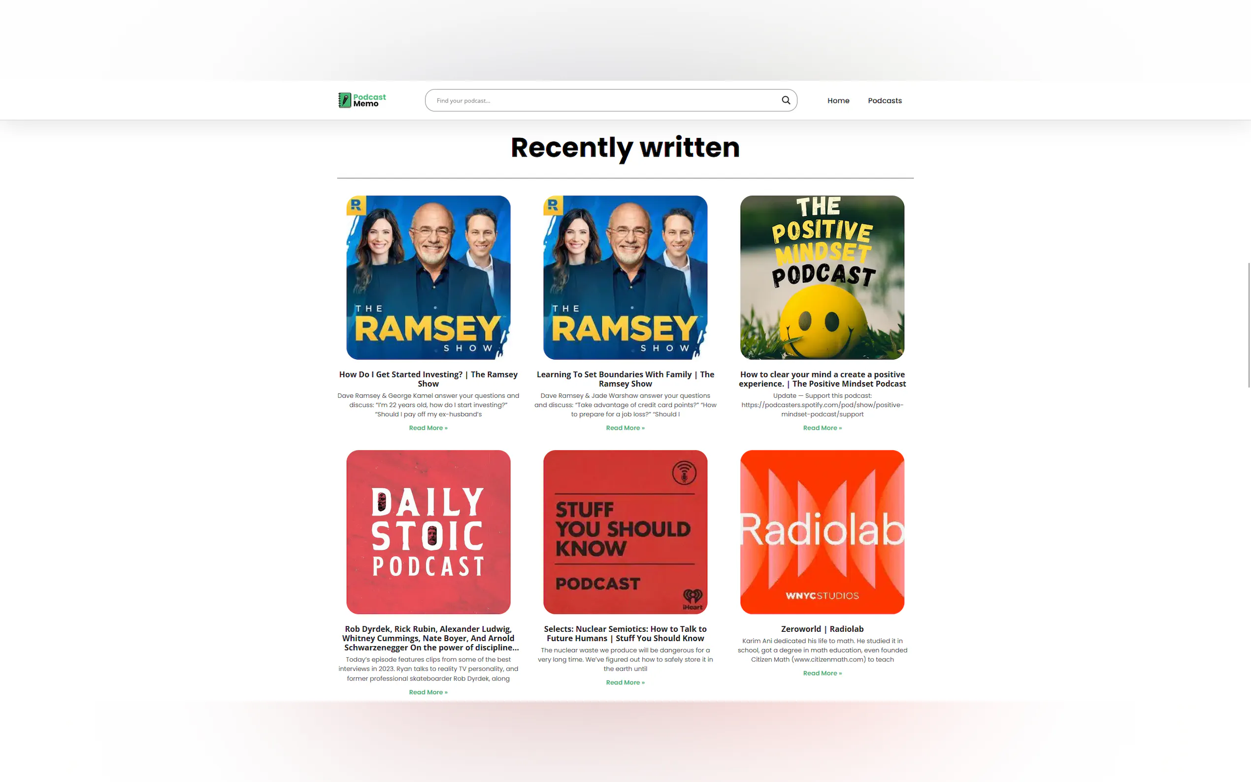 Screenshot 4 of PodcastMemo