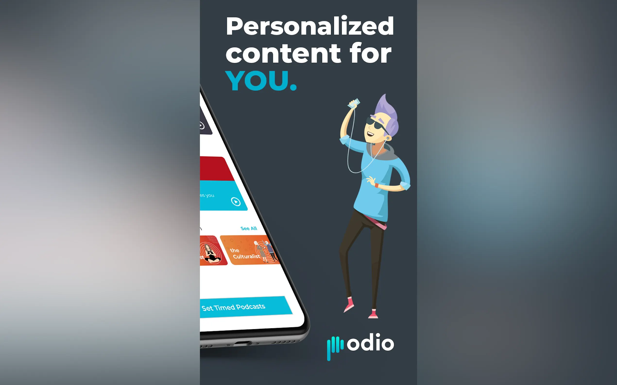 Screenshot 2 of Podeo: Personalized Free Podcasts