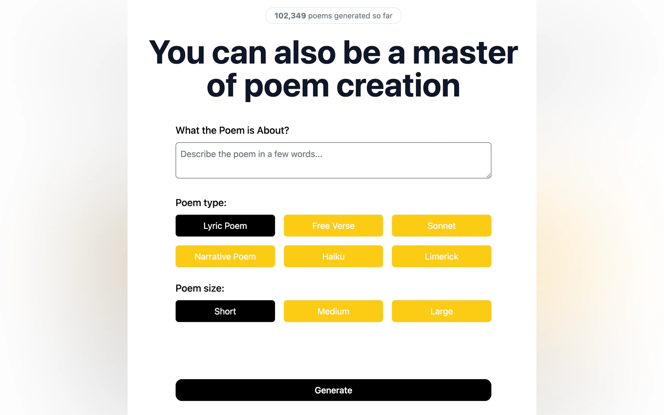 PoemGenerator