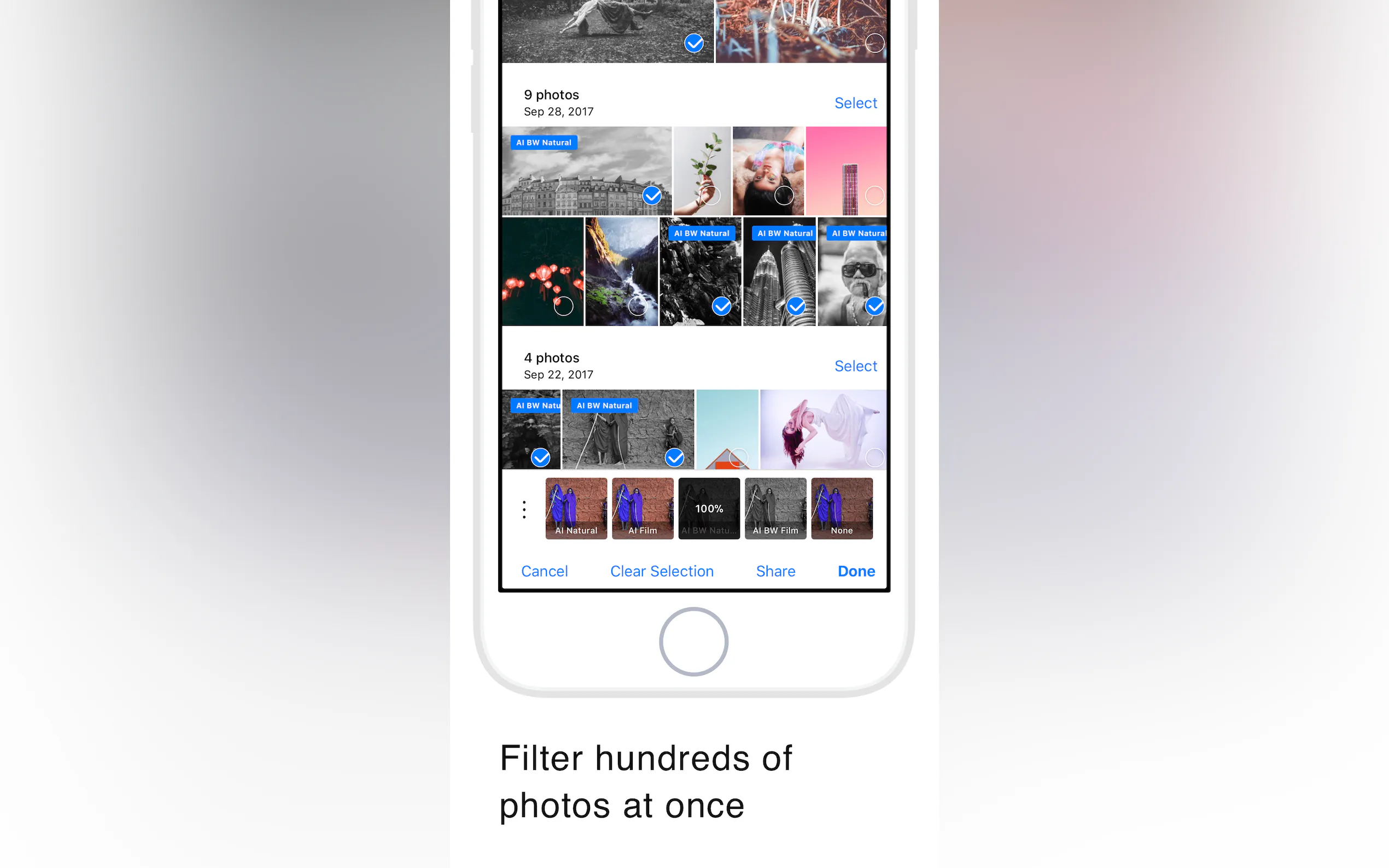 Screenshot 2 of Polarr Album+