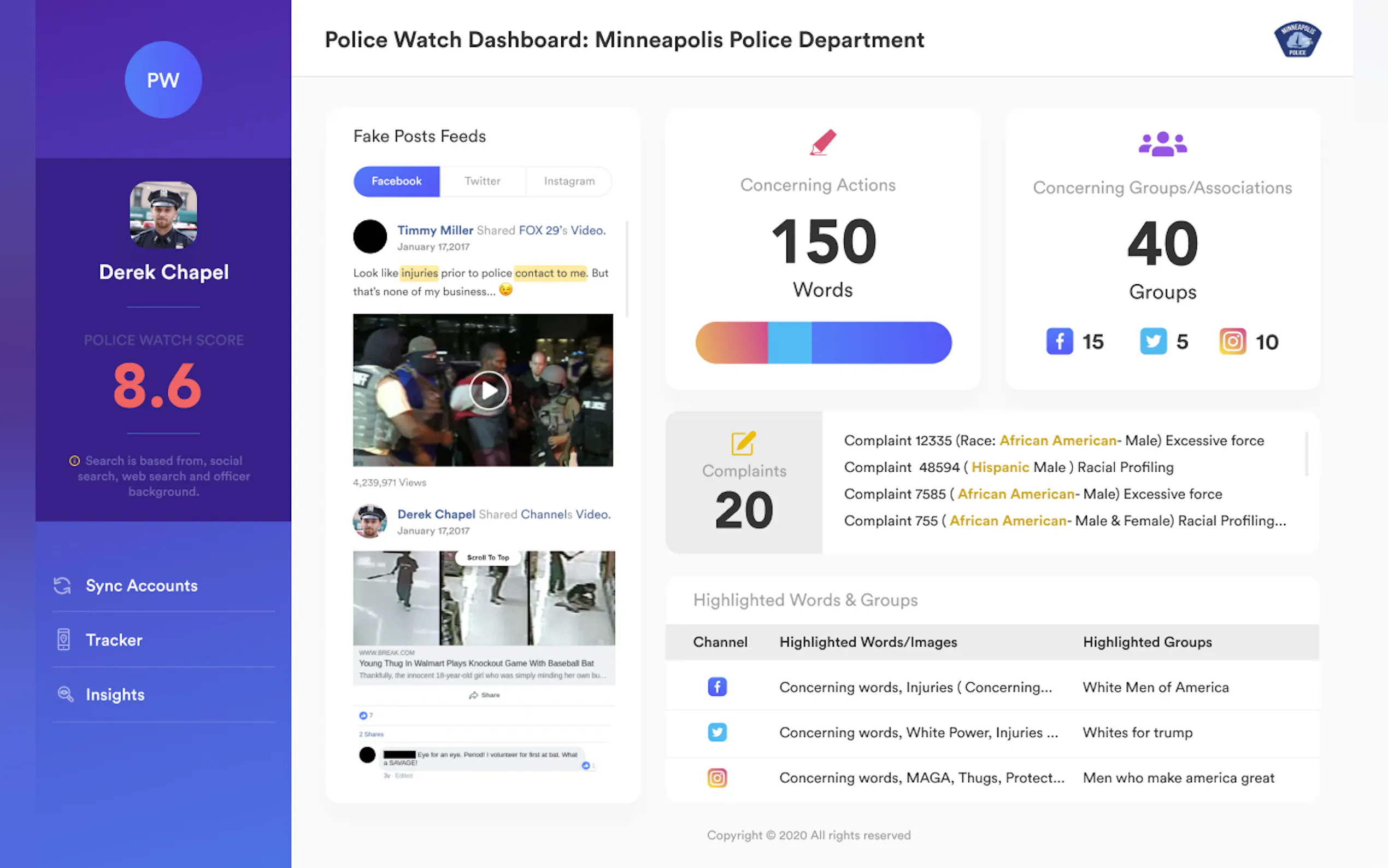 Screenshot 2 of PoliceWatch