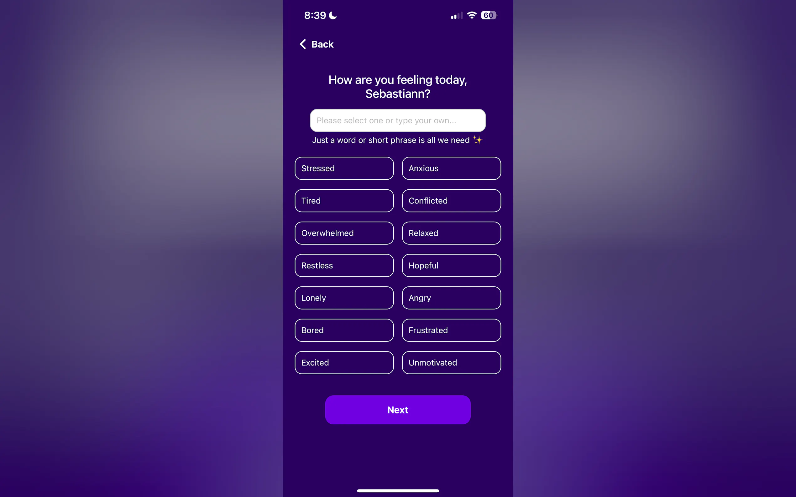 Screenshot 3 of Ponder: AI-powered meditation